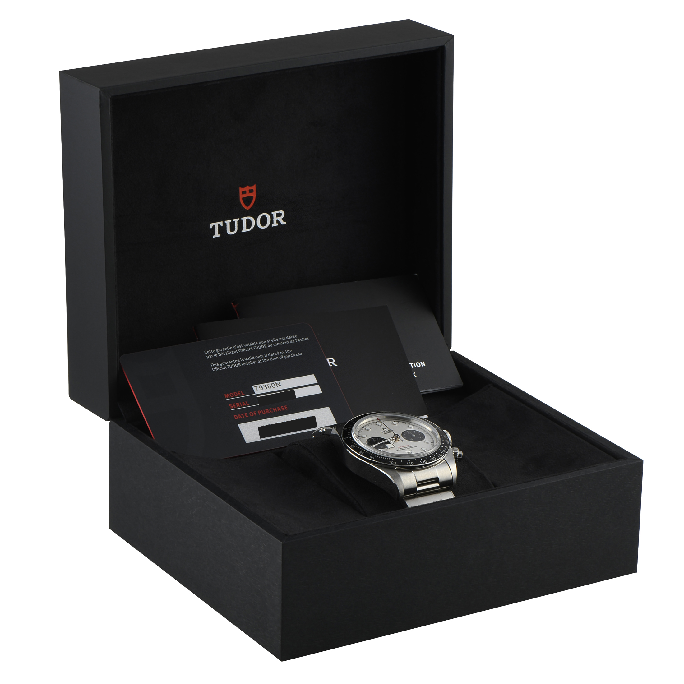 Tudor Black Bay Chrono White Dial Steel Watch 79360N - Image 5