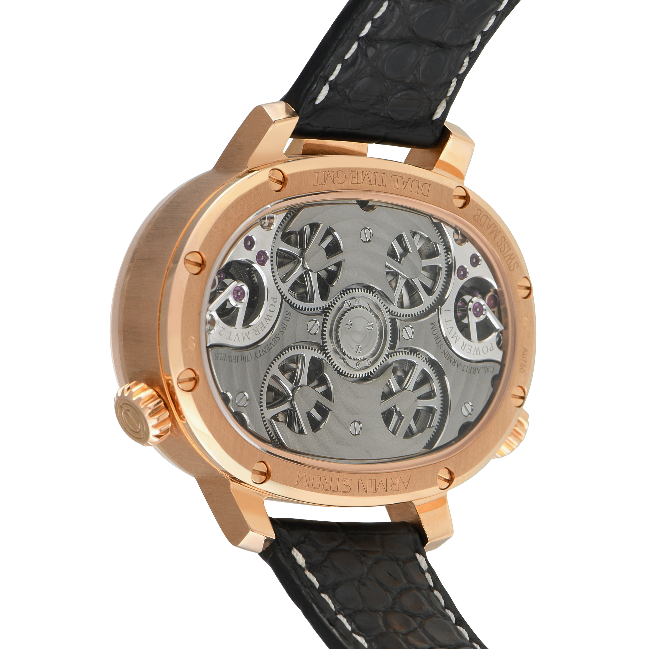 Armin Strom Dual Time Resonance Rose Gold Watch Resonance Masterpiece 1 - Image 3