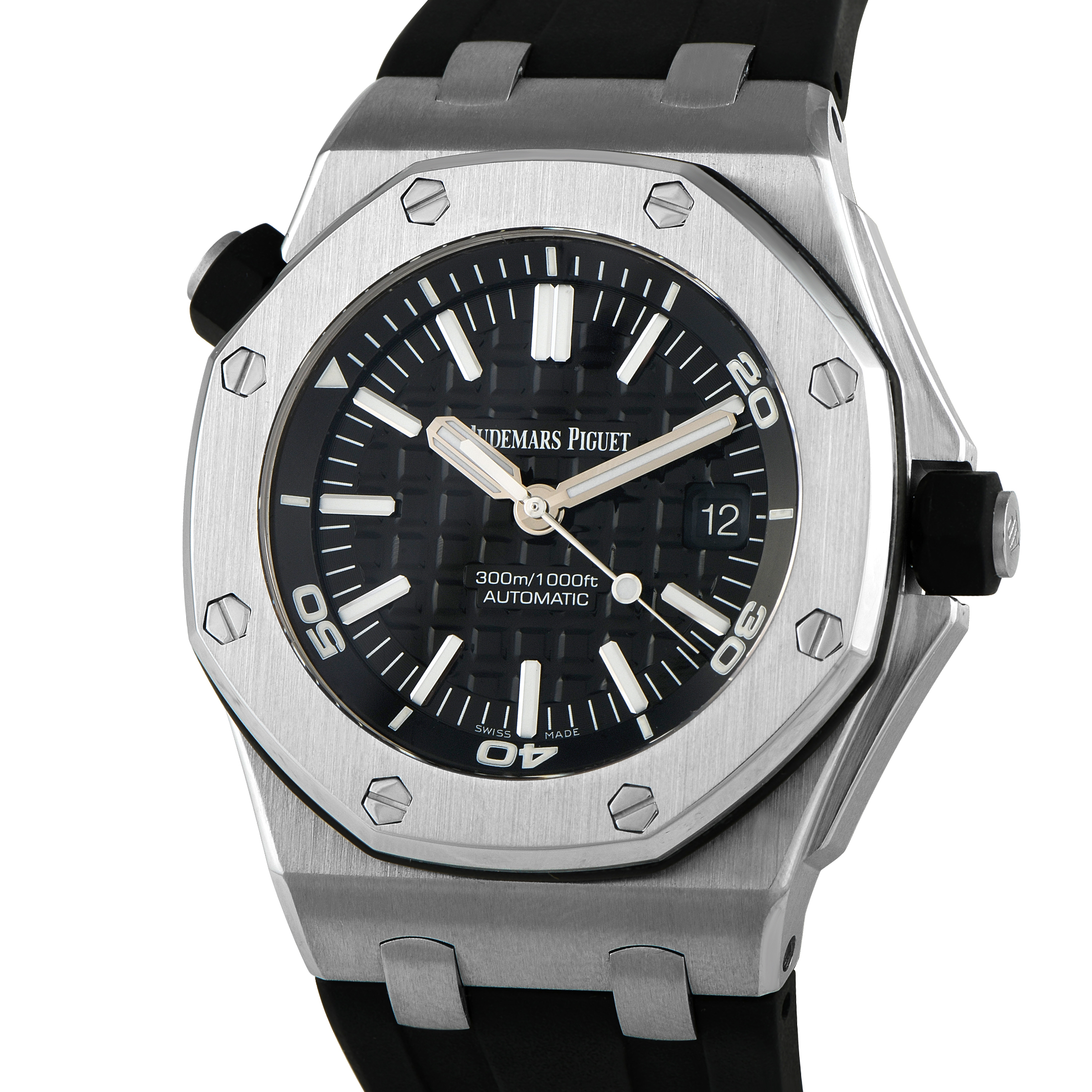 Audemars Piguet Royal Oak Offshore Diver Steel Watch 15703ST.00.A002CA.01 - Image 2