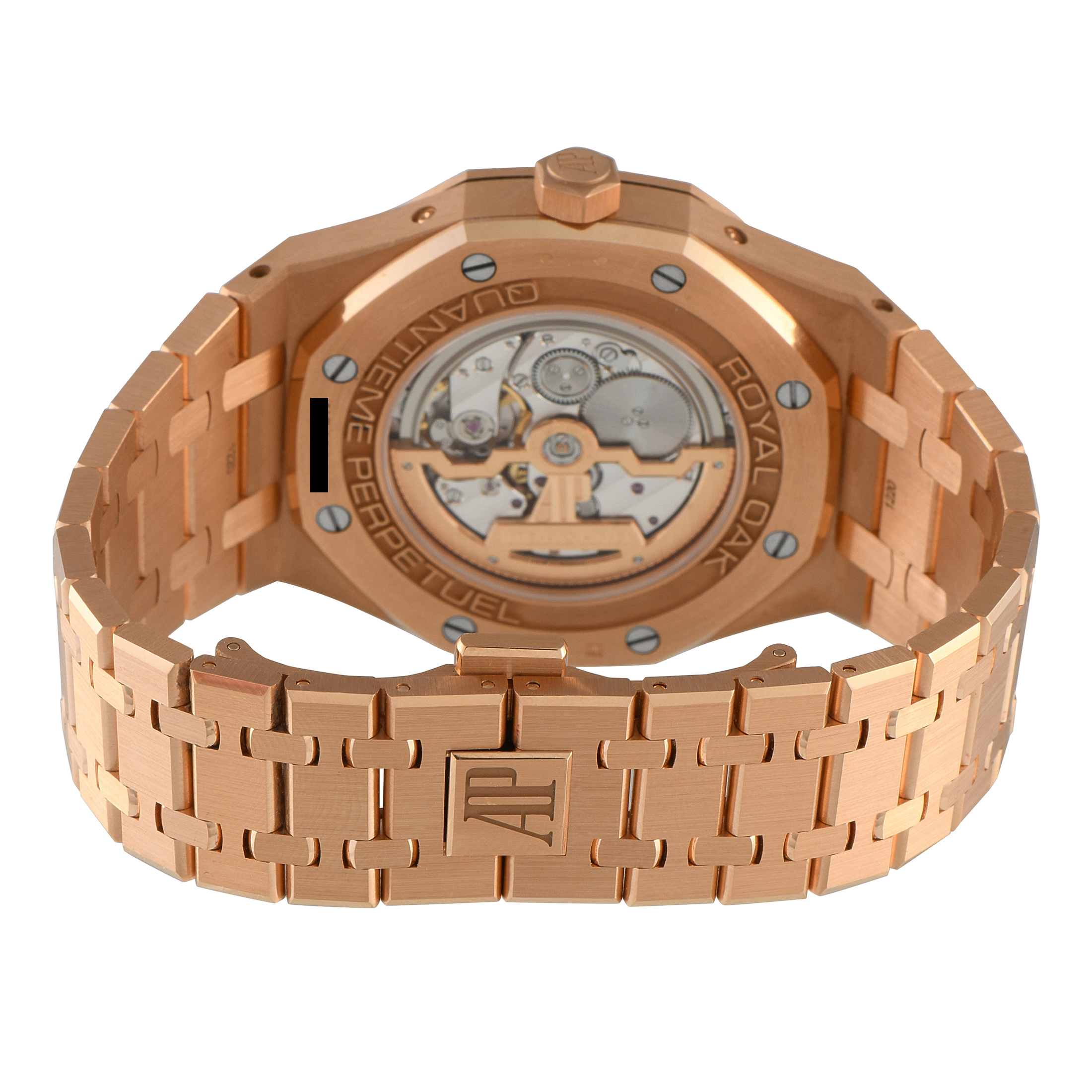 Audemars Piguet Royal Oak Perpetual Calendar Rose Gold Watch 26574OR.OO.1220OR.02 - Image 4