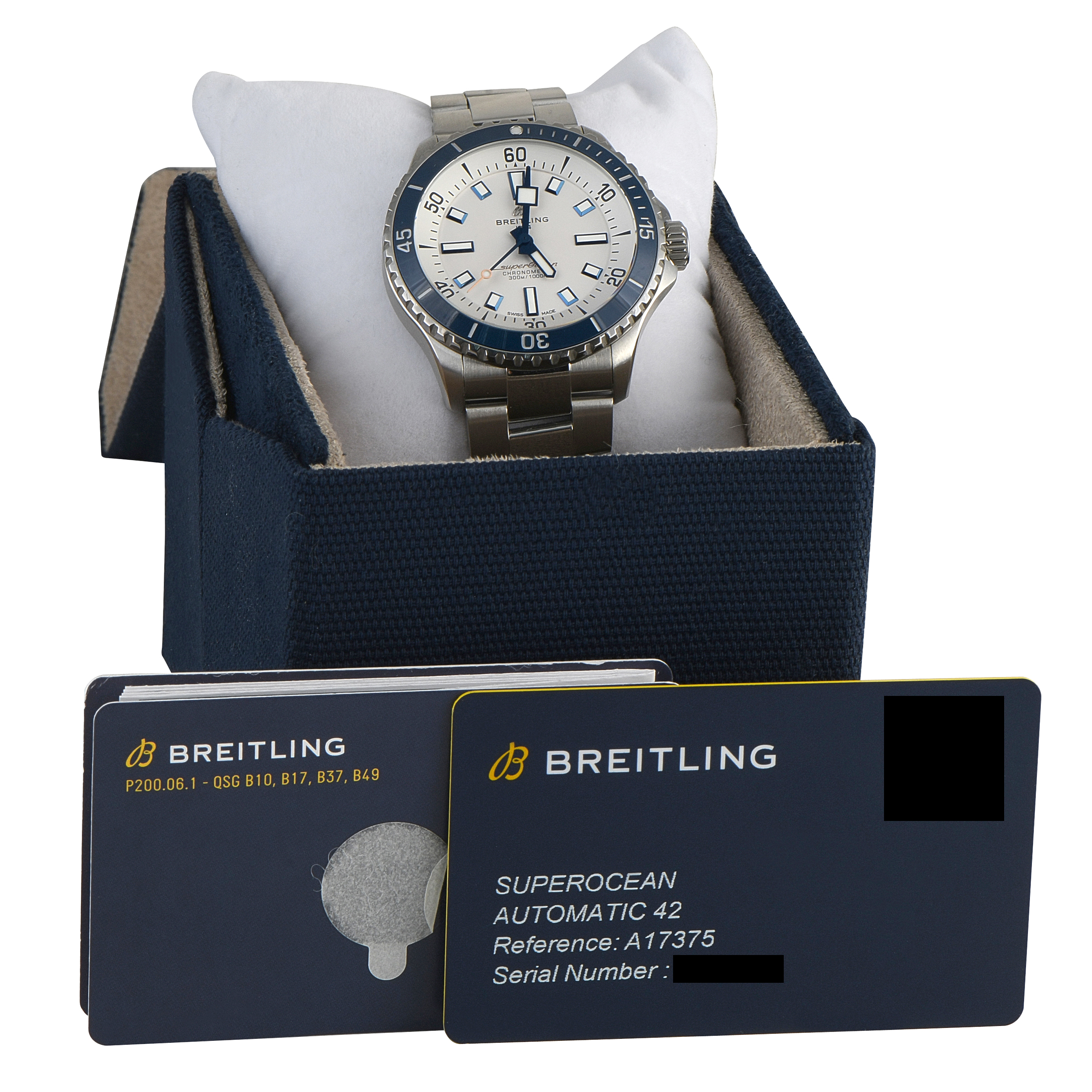 Breitling Superocean Automatic 42 Steel Watch A17375E71G1A1 - Image 5