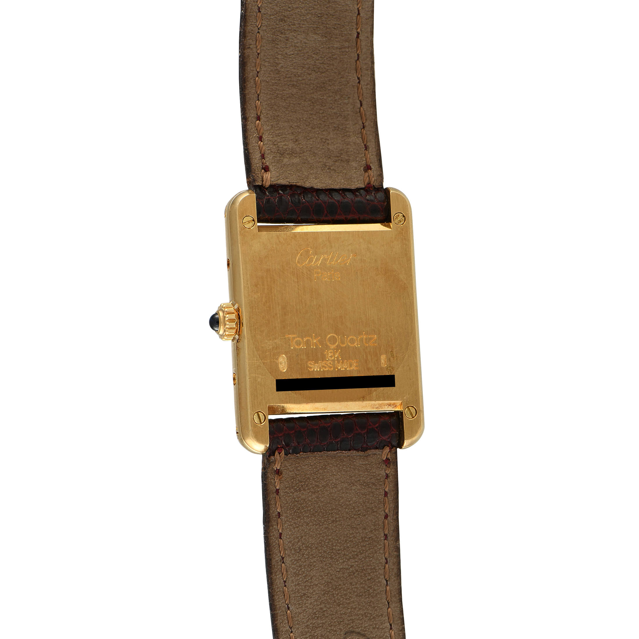 Cartier Tank Louis Yellow Gold Watch 866001 - Image 3