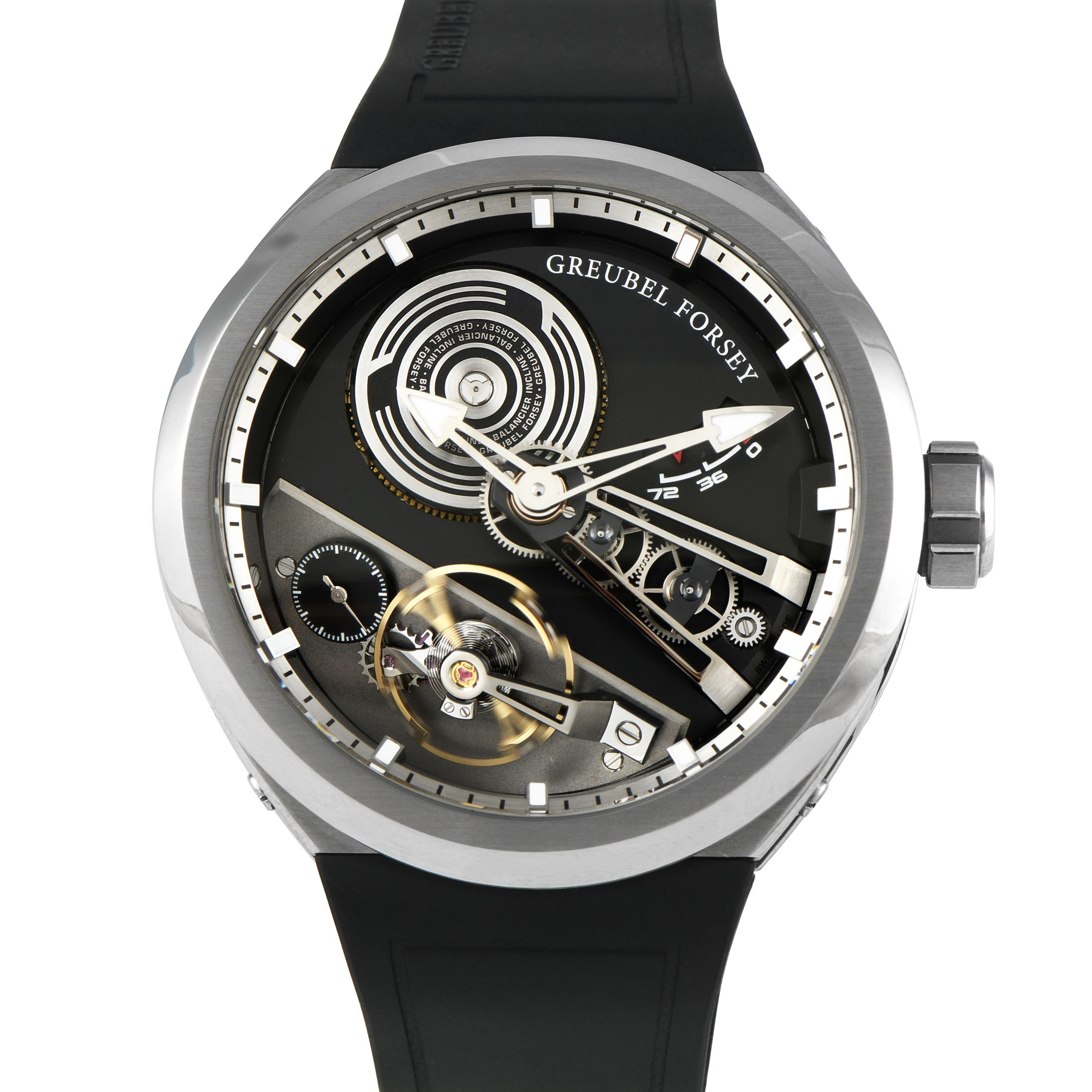 Greubel Forsey Balancier Convexe S2 Titanium Watch Balancier S2