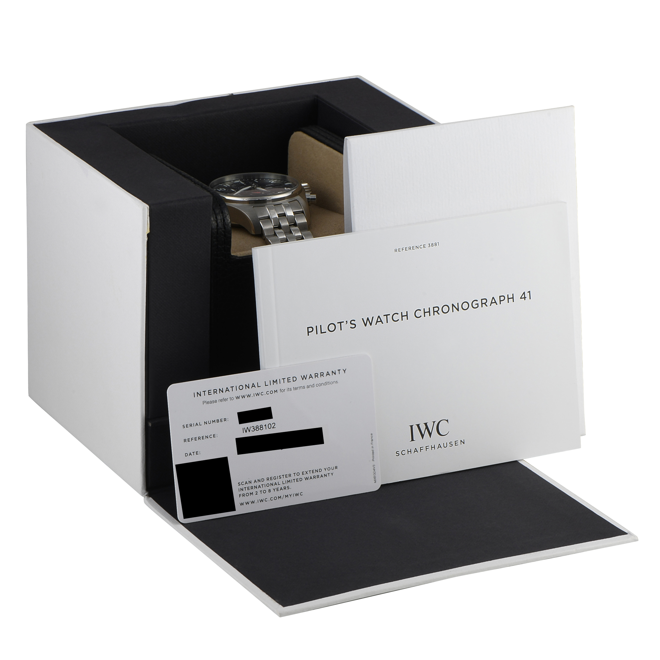 IWC Pilot’s Chronograph 41 Steel Watch IW388102 - Image 5