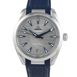 Pre-owned Omega Seamaster Aqua Terra 41mm steel grey dial Master Chronometer 2024