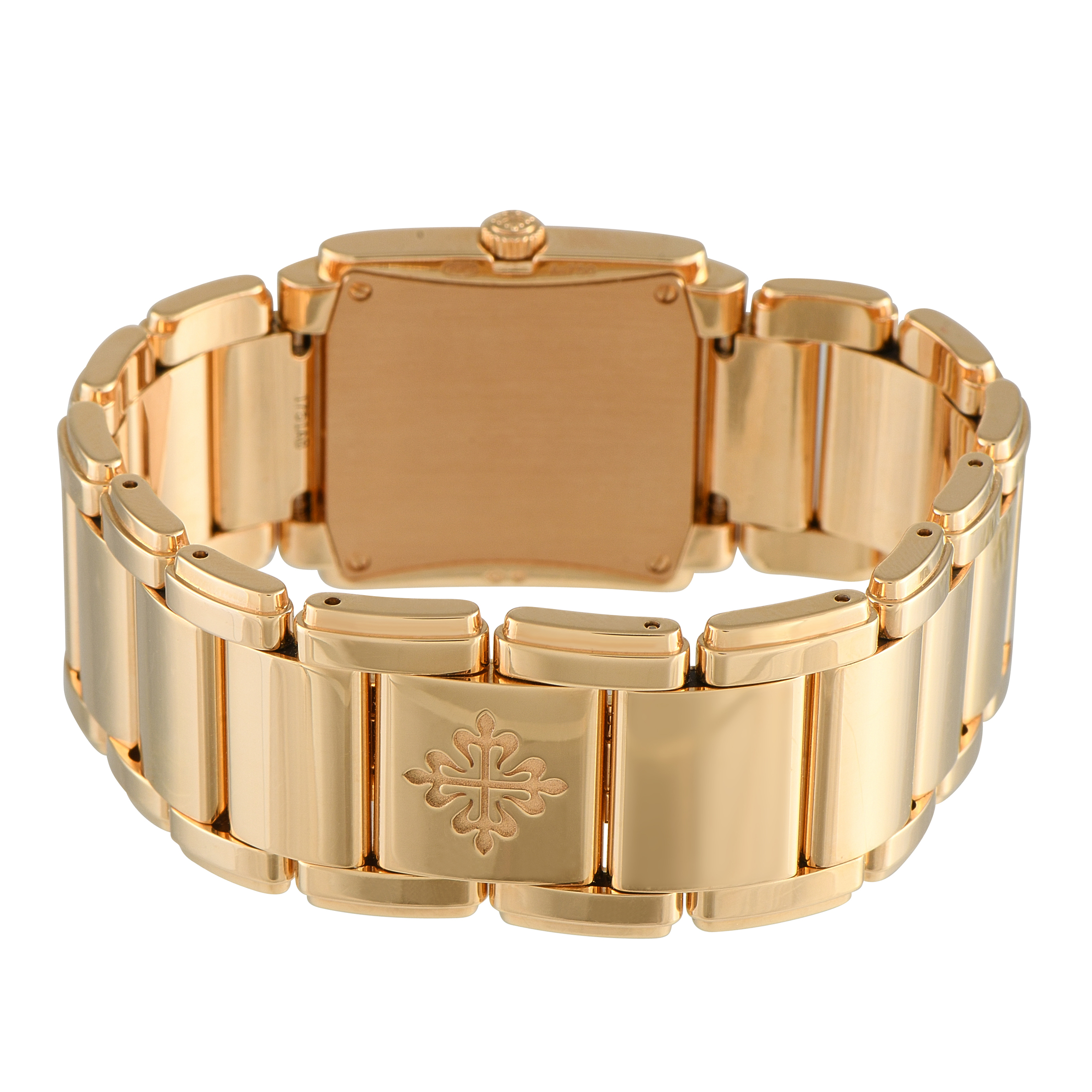 Patek Philippe Twenty~4 Diamond and Rose Gold Quartz Watch 4910-1201R-010 - Image 4
