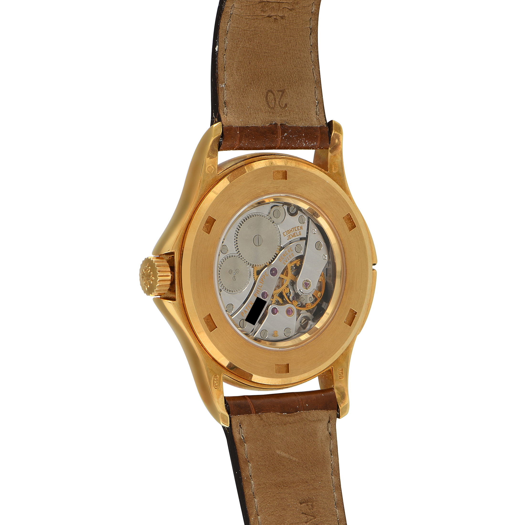 Patek Philippe Calatrava Travel Time Yellow Gold Watch 5134J-001 - Image 3