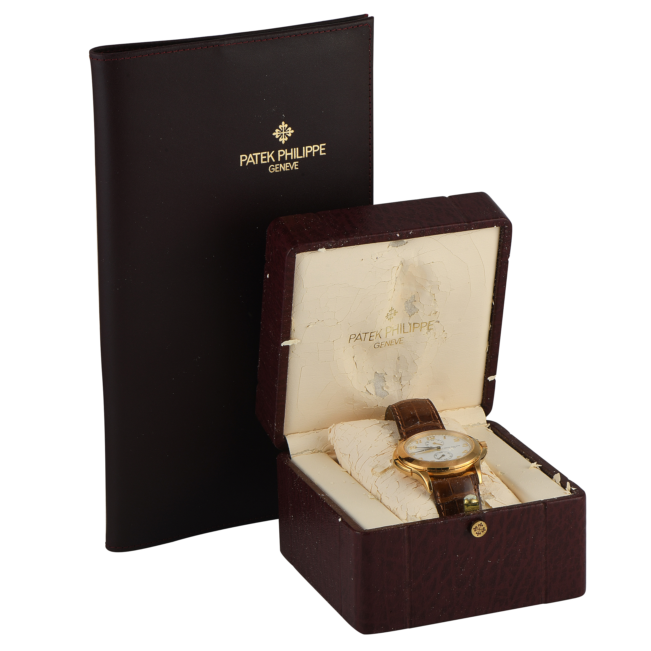 Patek Philippe Calatrava Travel Time Yellow Gold Watch 5134J-001 - Image 5