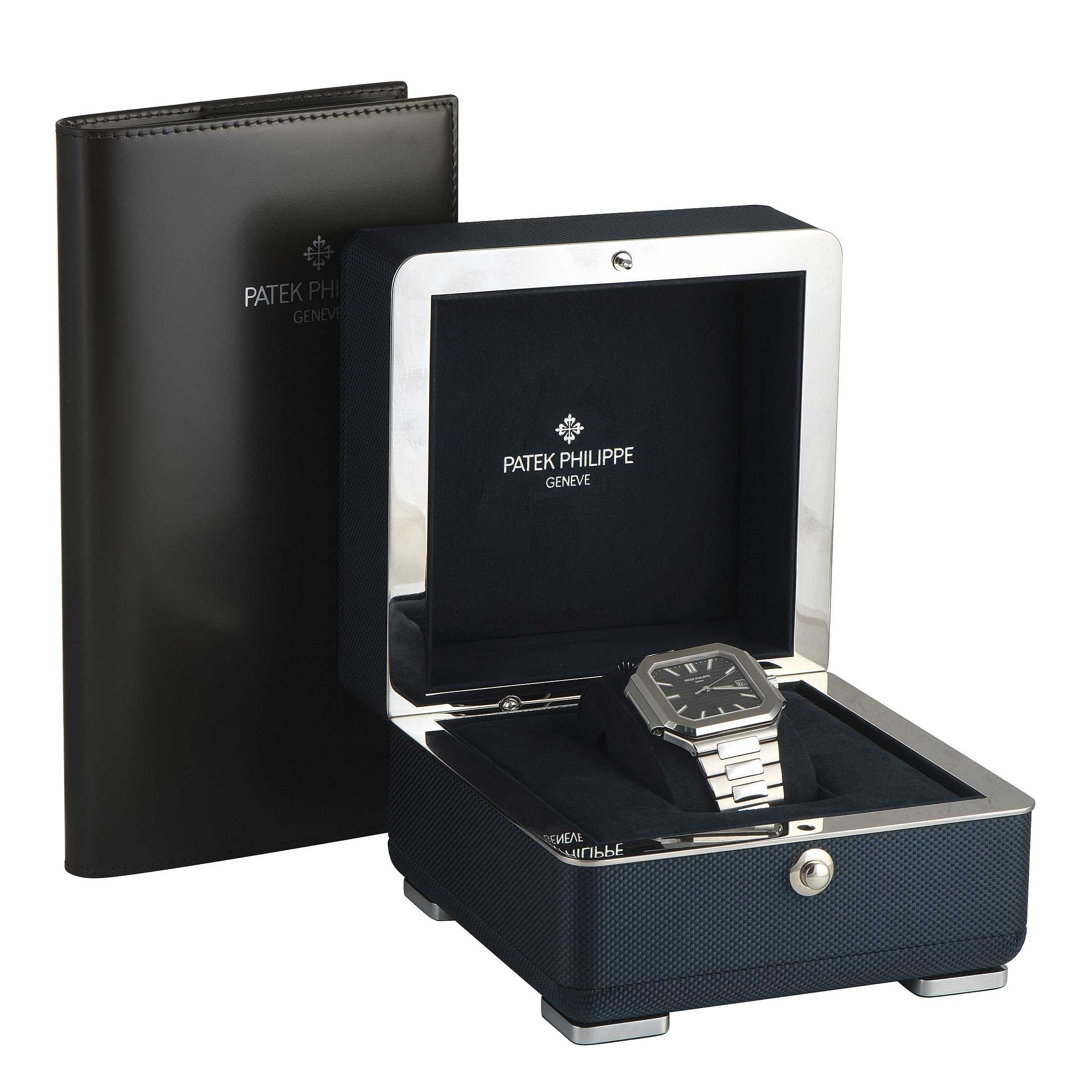 Patek Philippe Cubitus Olive Green Dial Steel Watch 5821/1A-001 - Image 5
