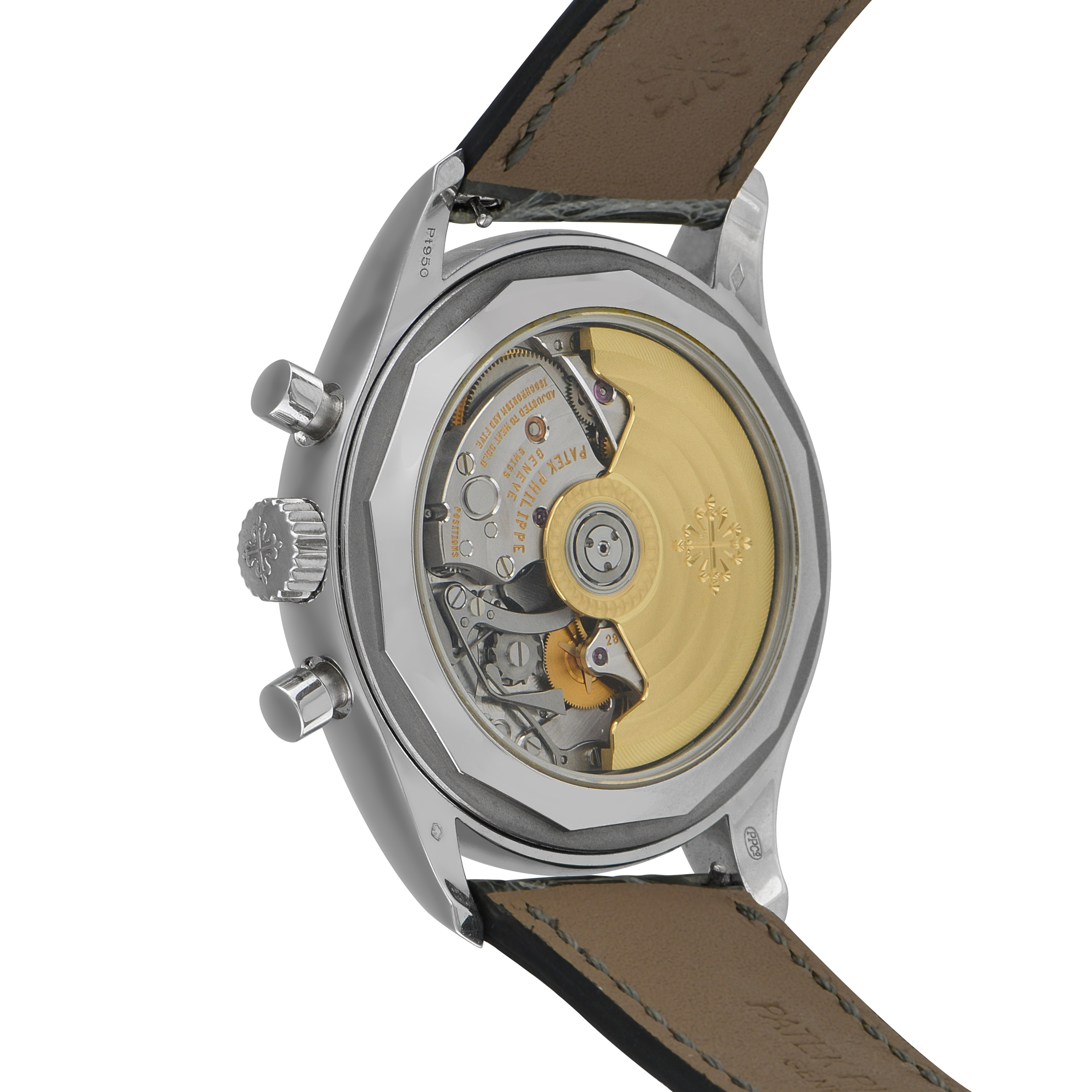 Patek Philippe Annual Calendar Chronograph Platinum Watch 5960P-001 - Image 3