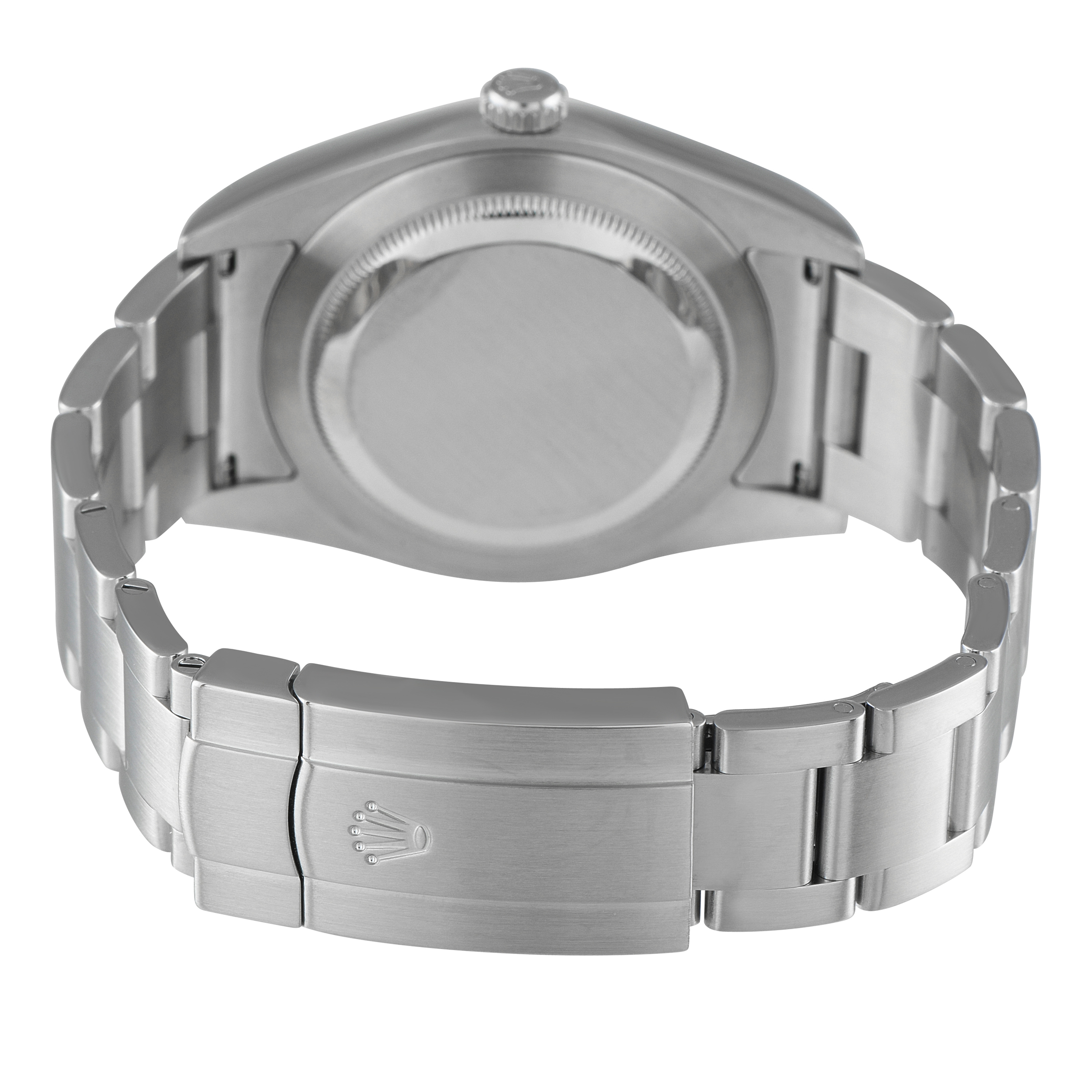 Rolex Oyster Perpetual 39 Black Dial Steel Watch 114300 - Image 4