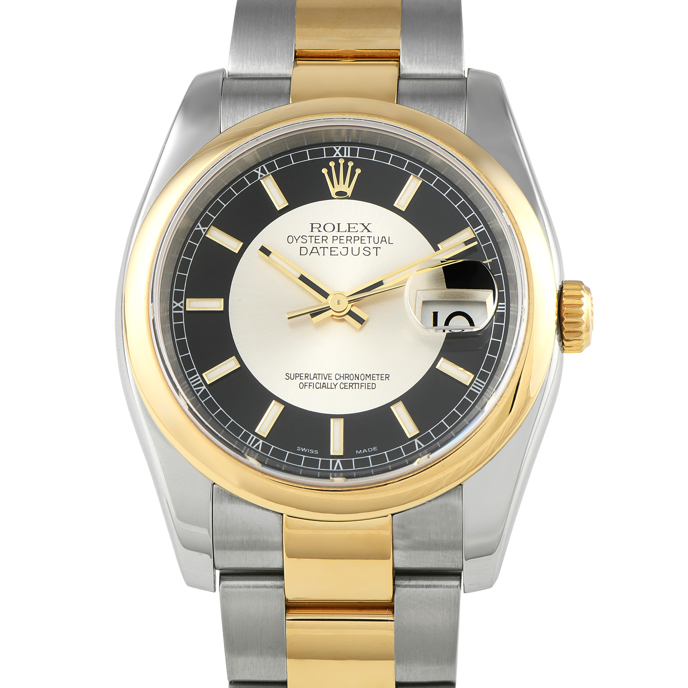 Rolex Datejust 36 Two-Tone Oyster Watch 116203
