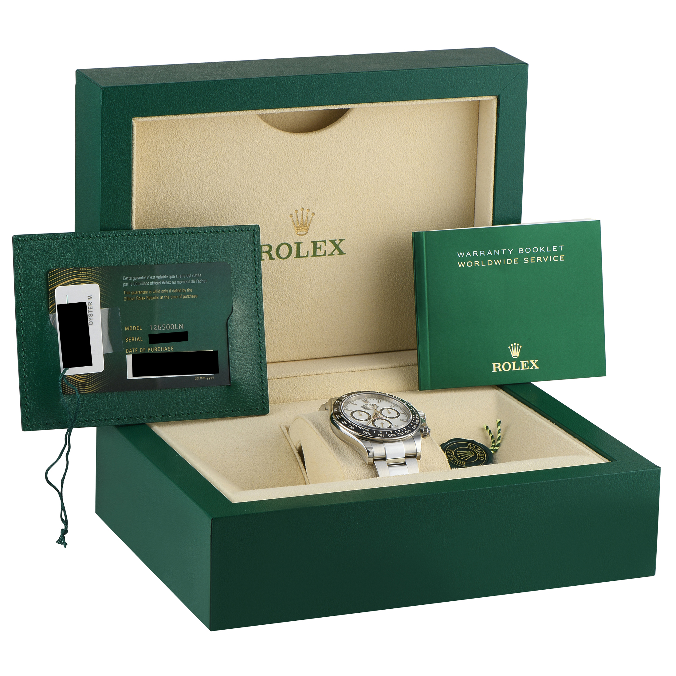 Rolex Daytona White Dial Steel Watch 126500LN - Image 5