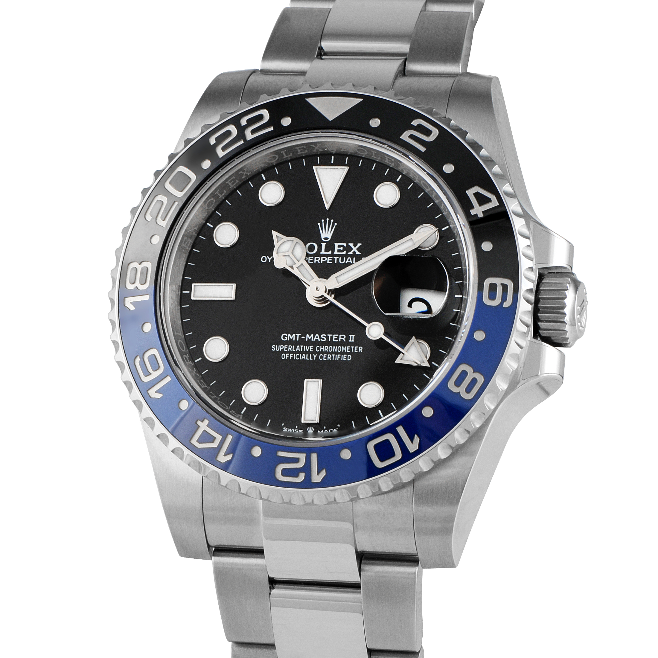 Rolex GMT-Master II Batman Steel Oyster Watch 126710BLNR - Image 2