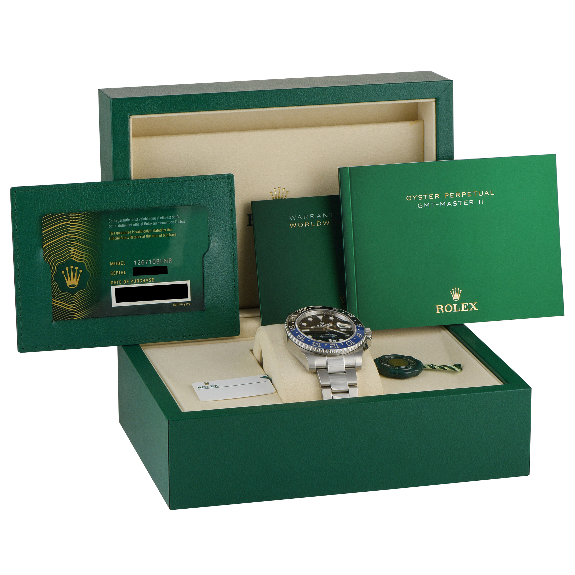 Rolex GMT-Master II Batman Steel Oyster Watch 126710BLNR - Image 5