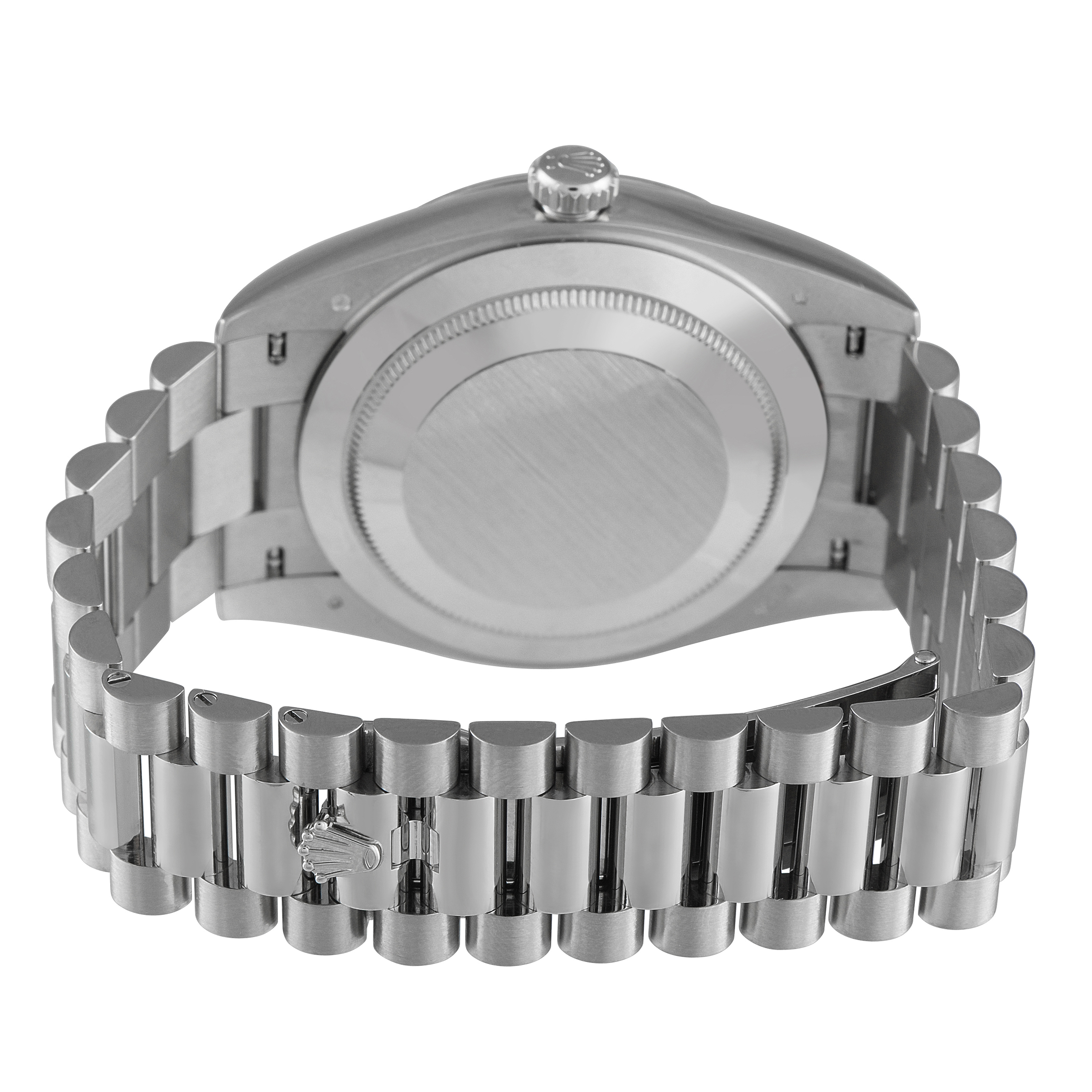 Rolex Day-Date 40 Olive Green Arabic Dial White Gold President Watch 228239 - Image 4