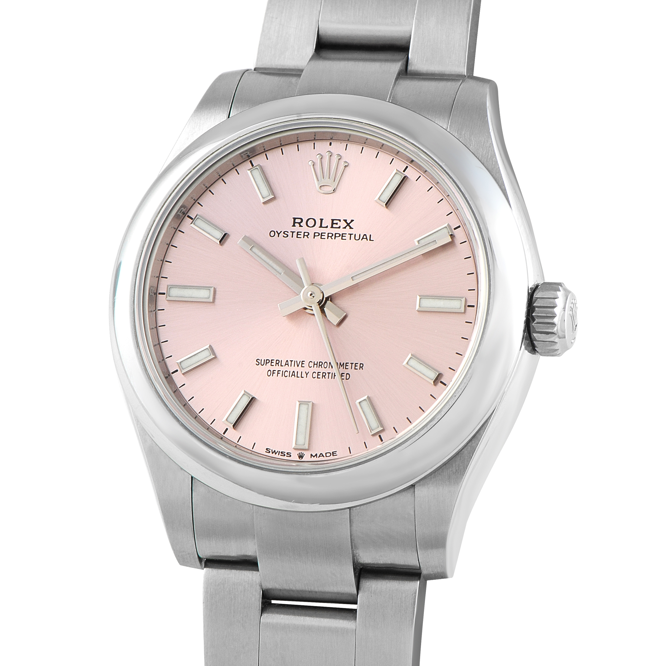 Rolex Oyster Perpetual 31 Pink Dial Steel Watch 277200 - Image 2