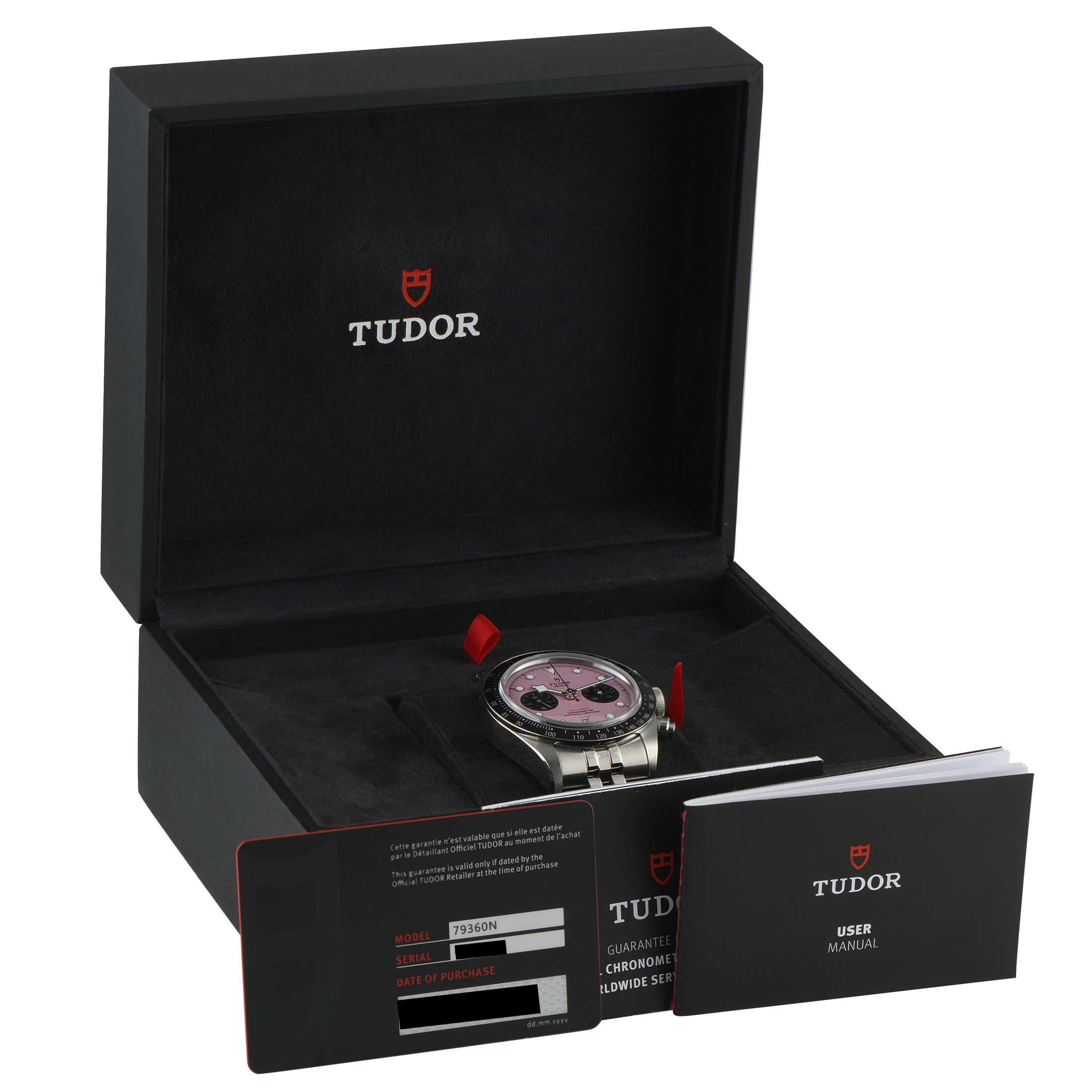 Tudor Black Bay Chrono Pink Dial Steel Watch 79360N-0019 - Image 5