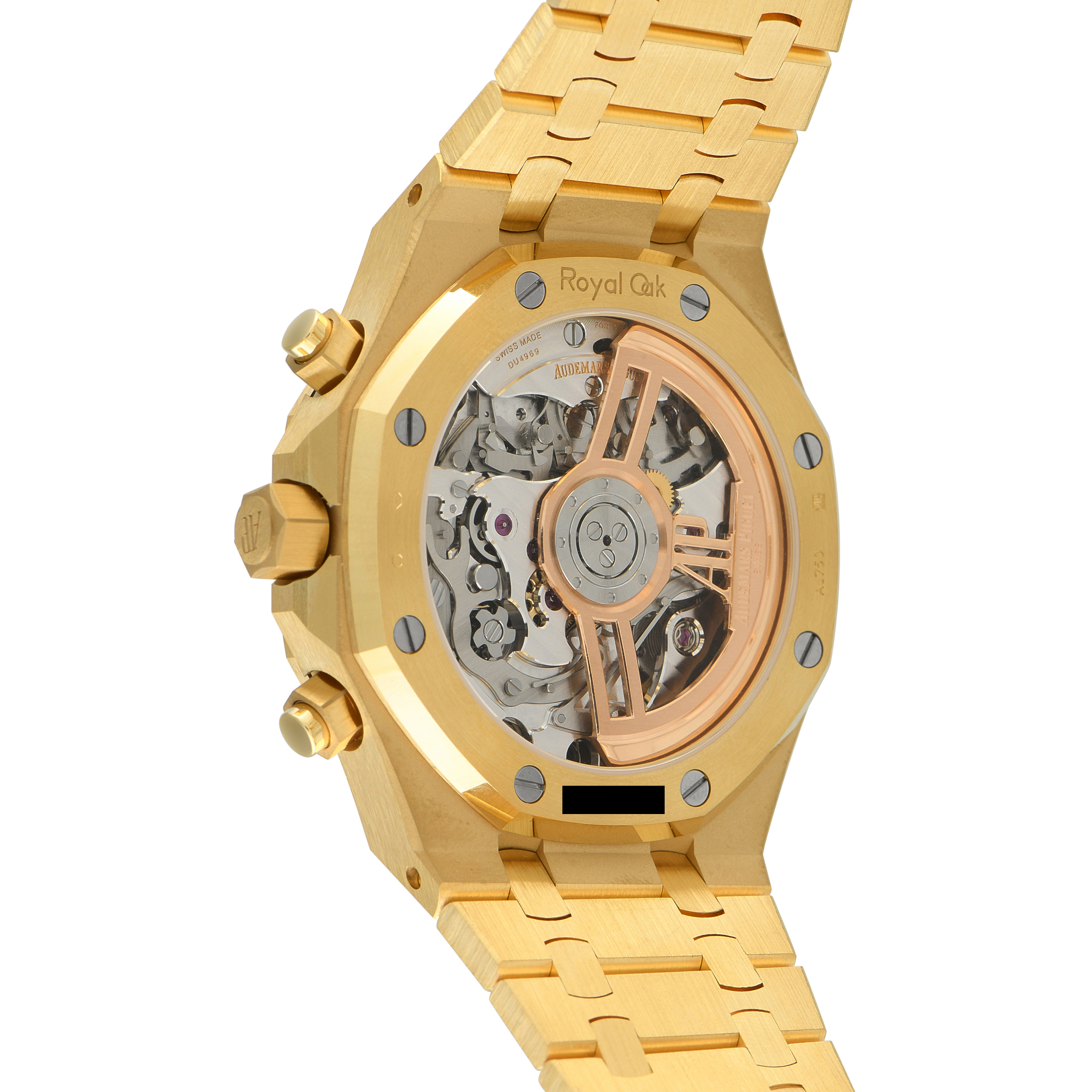 Audemars Piguet Royal Oak Chronograph Smoked Gold Dial Yellow Gold Watch 26240ba.oo.1320ba.02 - Image 3