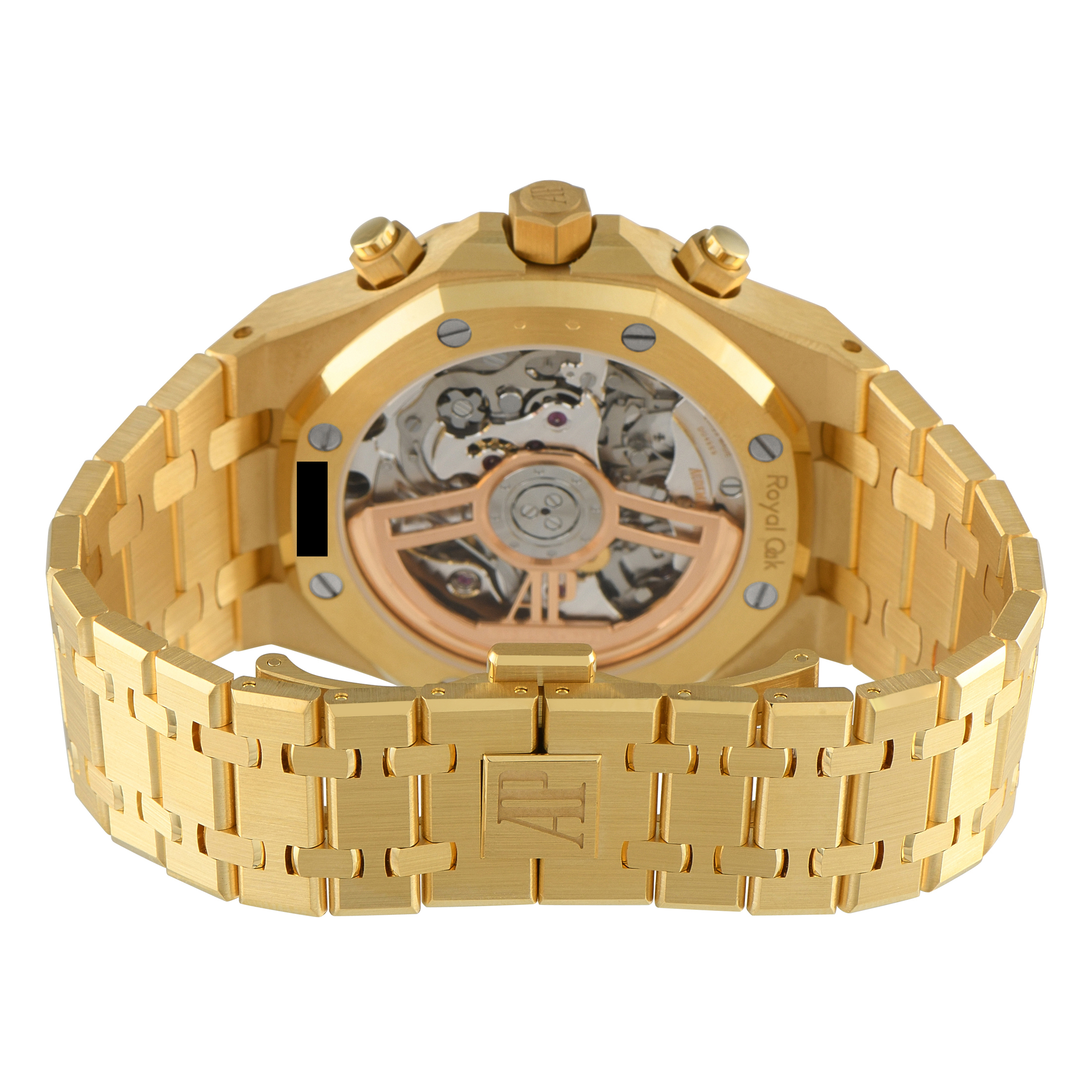 Audemars Piguet Royal Oak Chronograph Smoked Gold Dial Yellow Gold Watch 26240ba.oo.1320ba.02 - Image 4