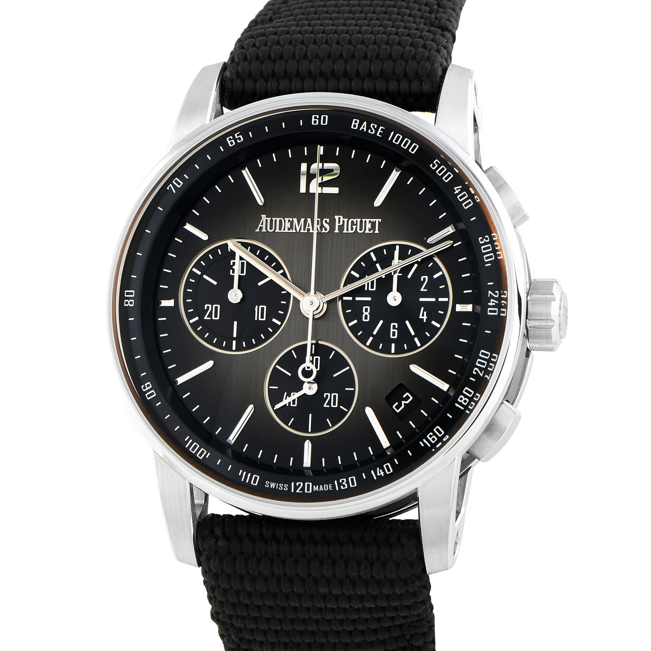 Audemars Piguet Code 11.59 Chronograph White Gold and Black Ceramic Watch 26393NB.OO.A002KB.01 - Image 2