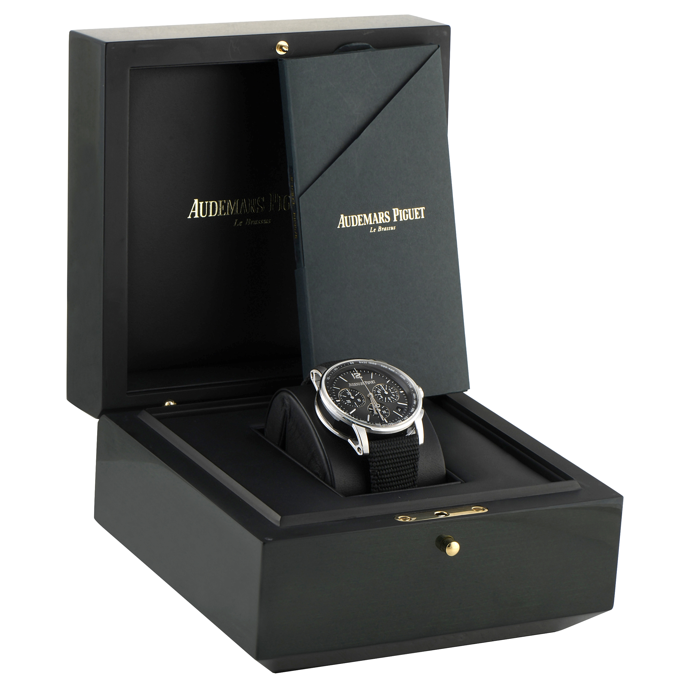 Audemars Piguet Code 11.59 Chronograph White Gold and Black Ceramic Watch 26393NB.OO.A002KB.01 - Image 5