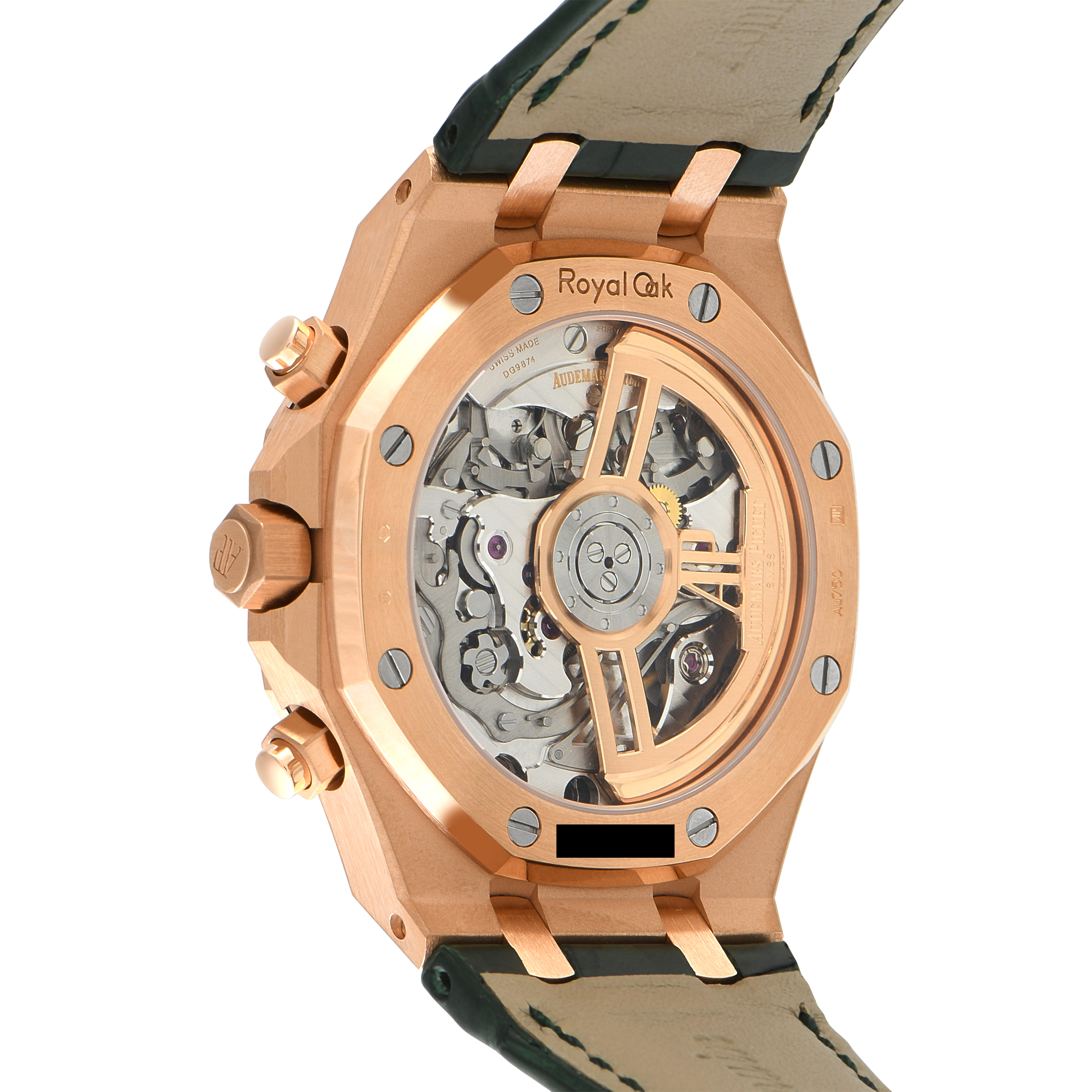 Audemars Piguet Royal Oak Chronograph Khaki Green Rose Gold Watch 26240OR.OO.D404CR.02 - Image 2