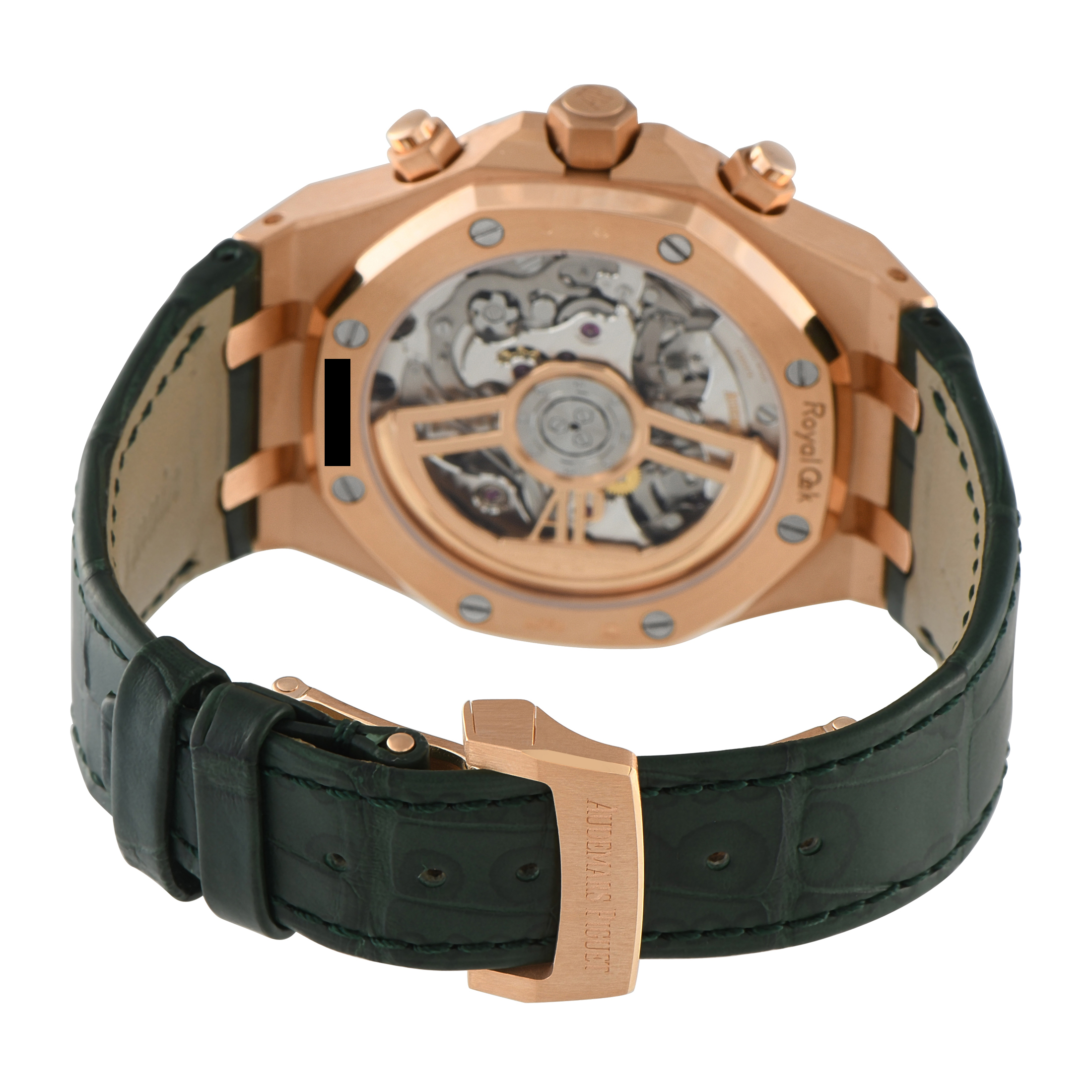Audemars Piguet Royal Oak Chronograph Khaki Green Rose Gold Watch 26240OR.OO.D404CR.02 - Image 3