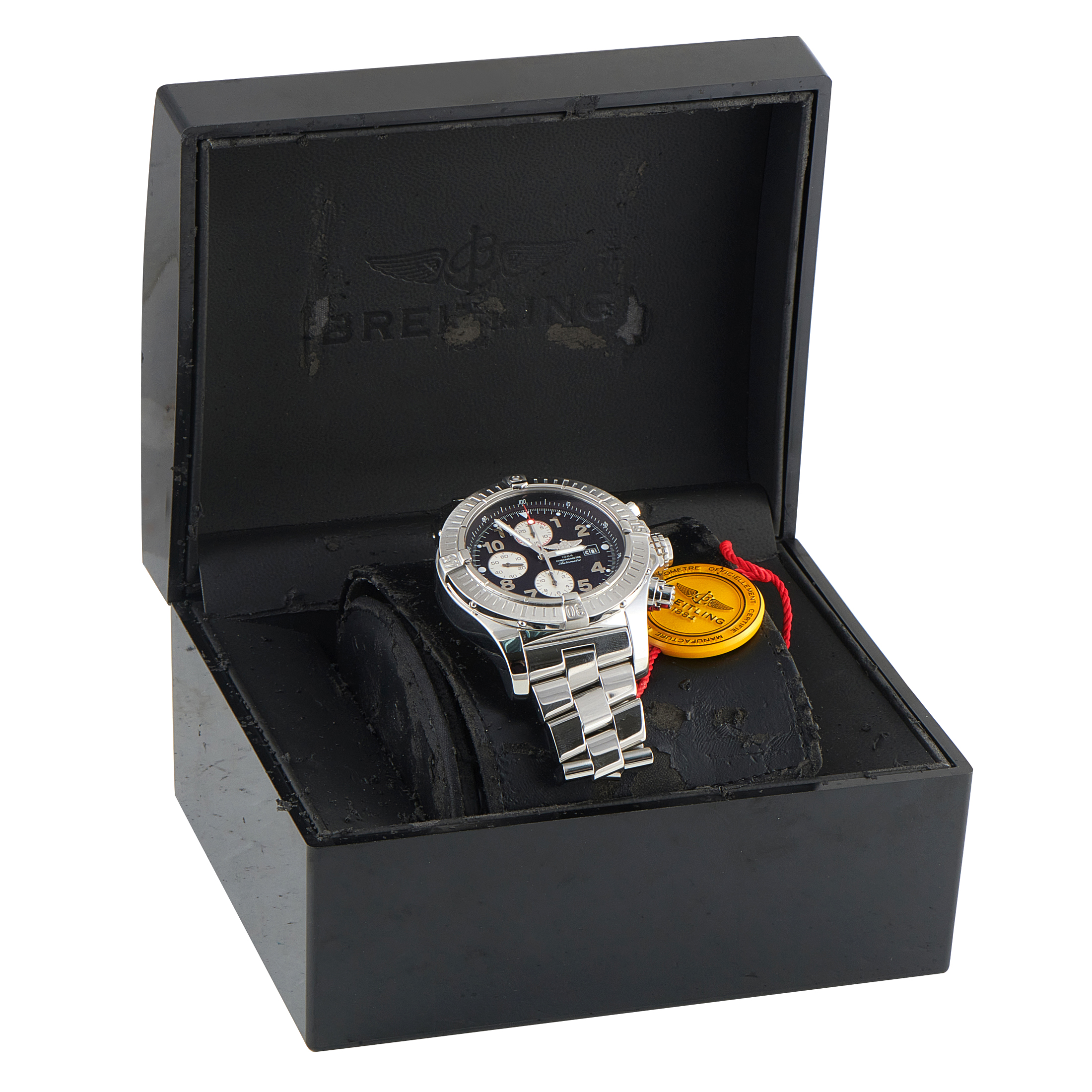 Breitling Super Avenger Chronograph Steel Watch A1337011/B682 - Image 5
