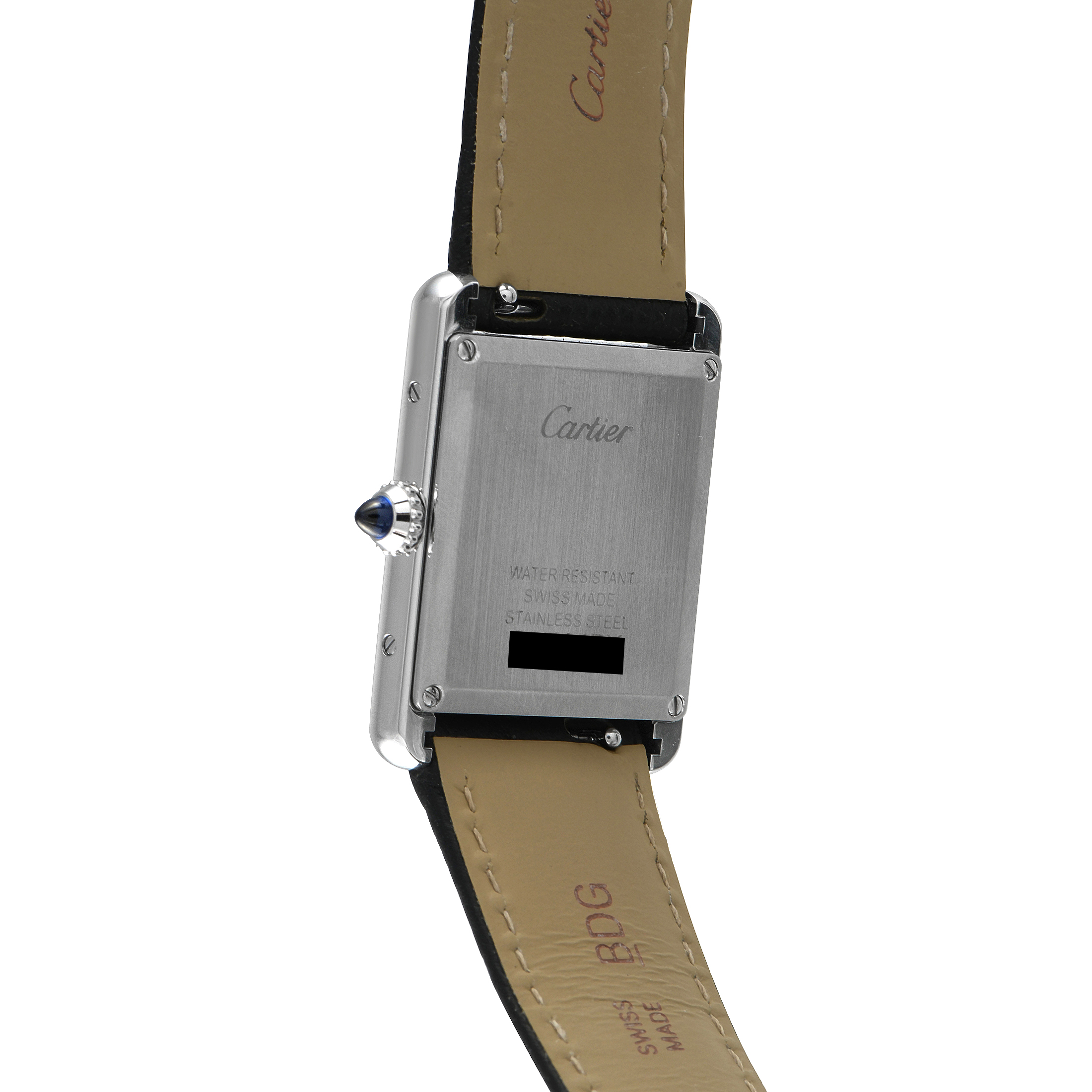 Cartier Tank Must Large Model Quartz Steel Watch WSTA0041 - Image 3