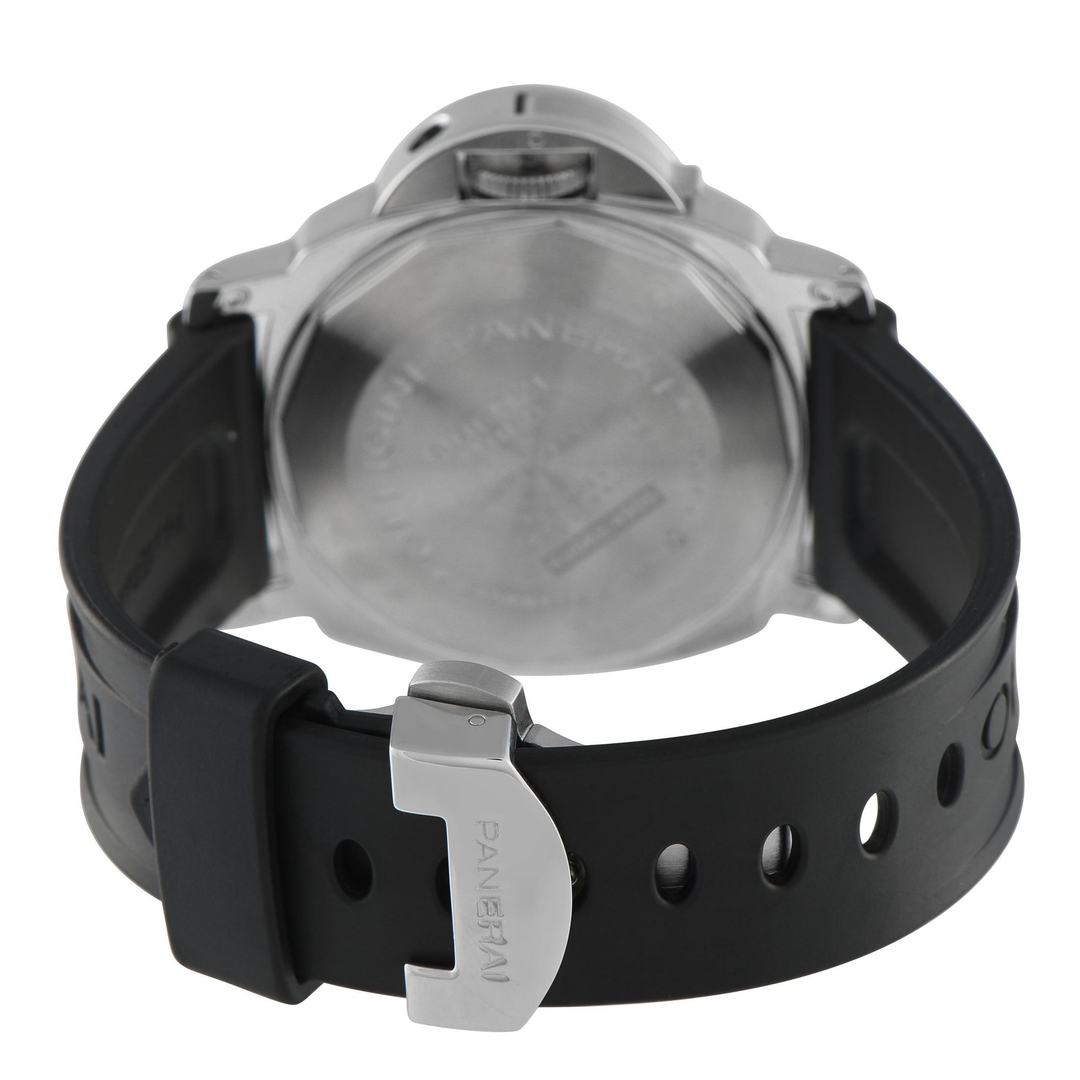 Officine Panerai Luminor GMT Steel Watch PAM00088 - Image 4