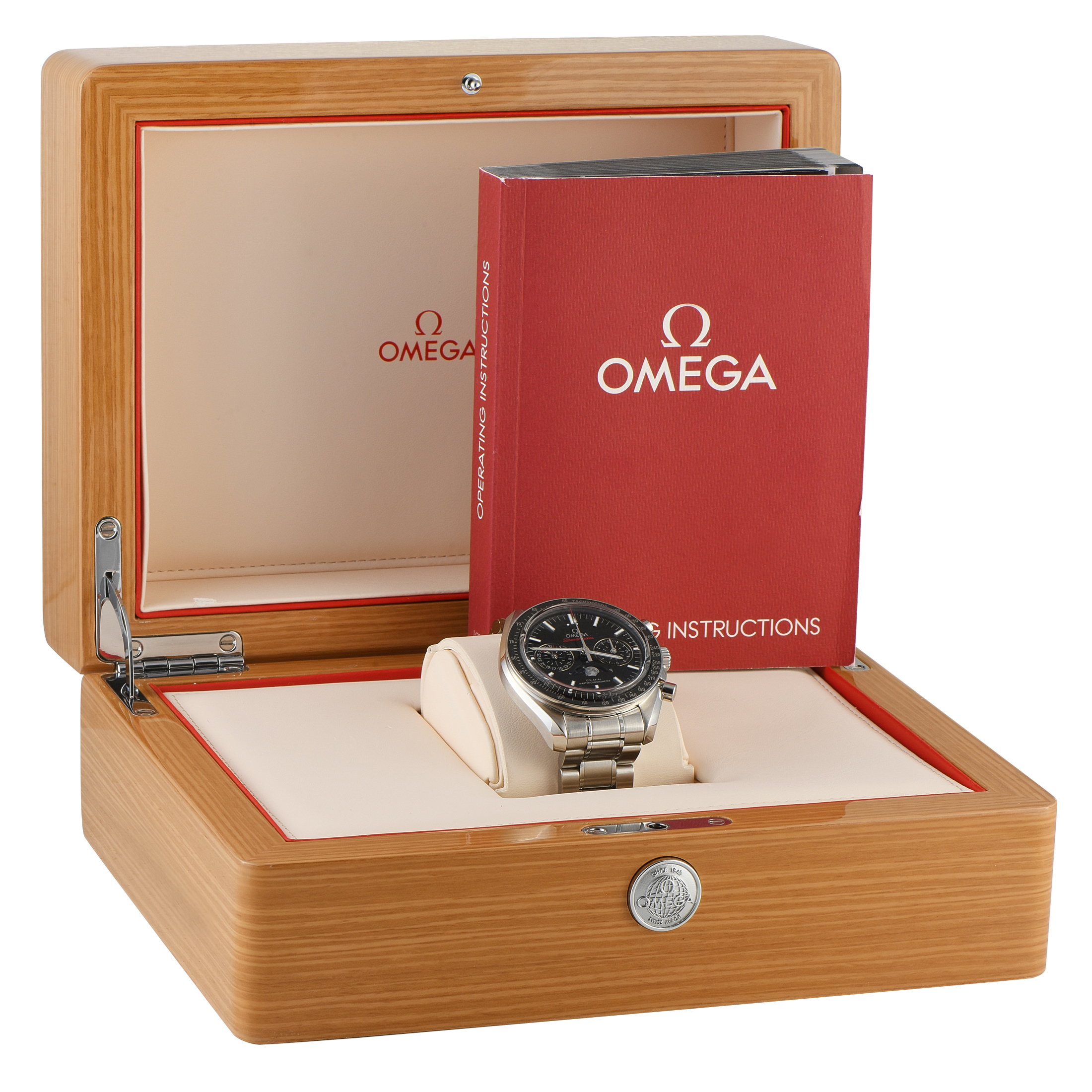 Omega Speedmaster Moonphase Chronograph Steel Watch 304.30.44.52.01.001 - Image 5