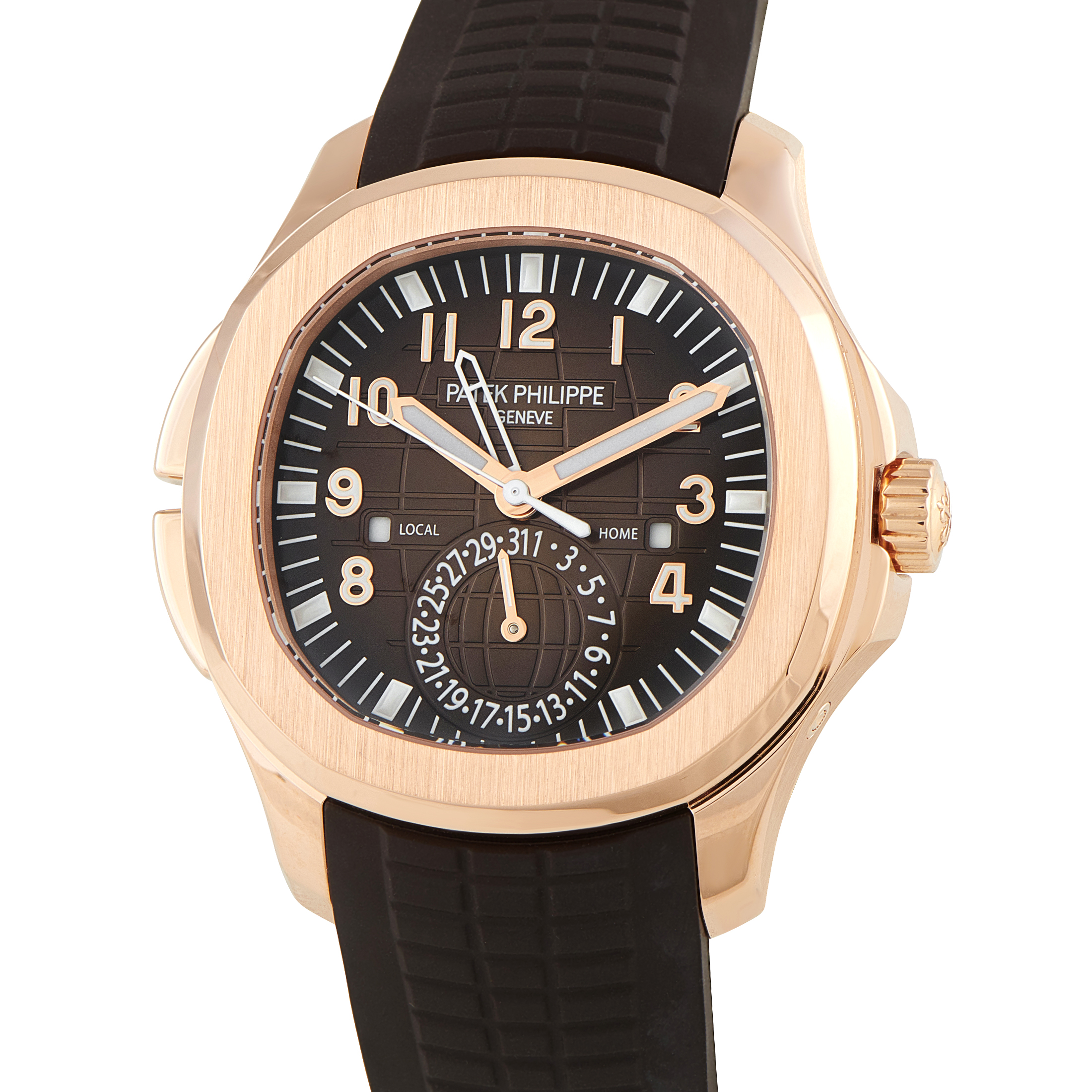 Patek Philippe Aquanaut Travel Time Rose Gold Watch 5164R-001 - Image 2