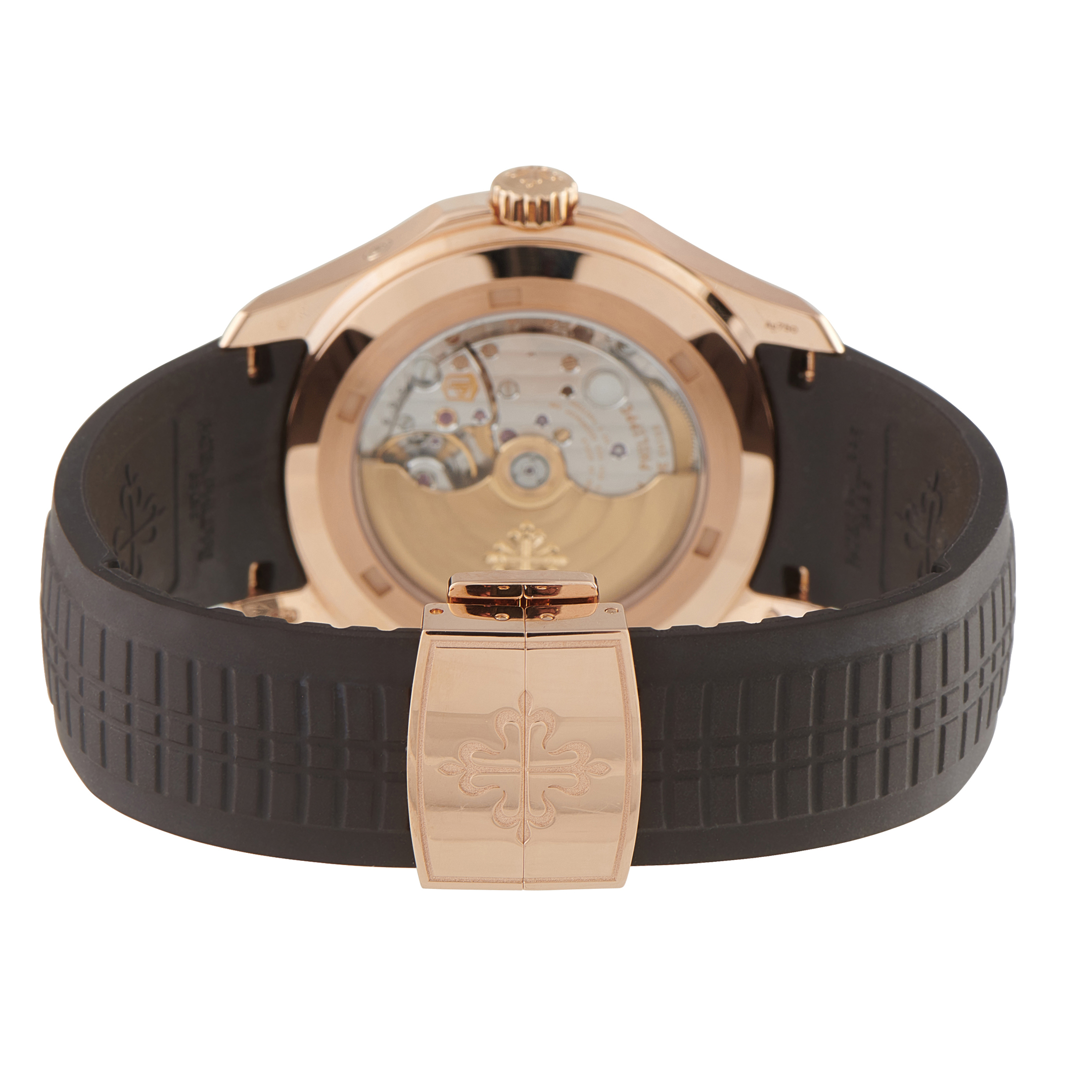Patek Philippe Aquanaut Travel Time Rose Gold Watch 5164R-001 - Image 4