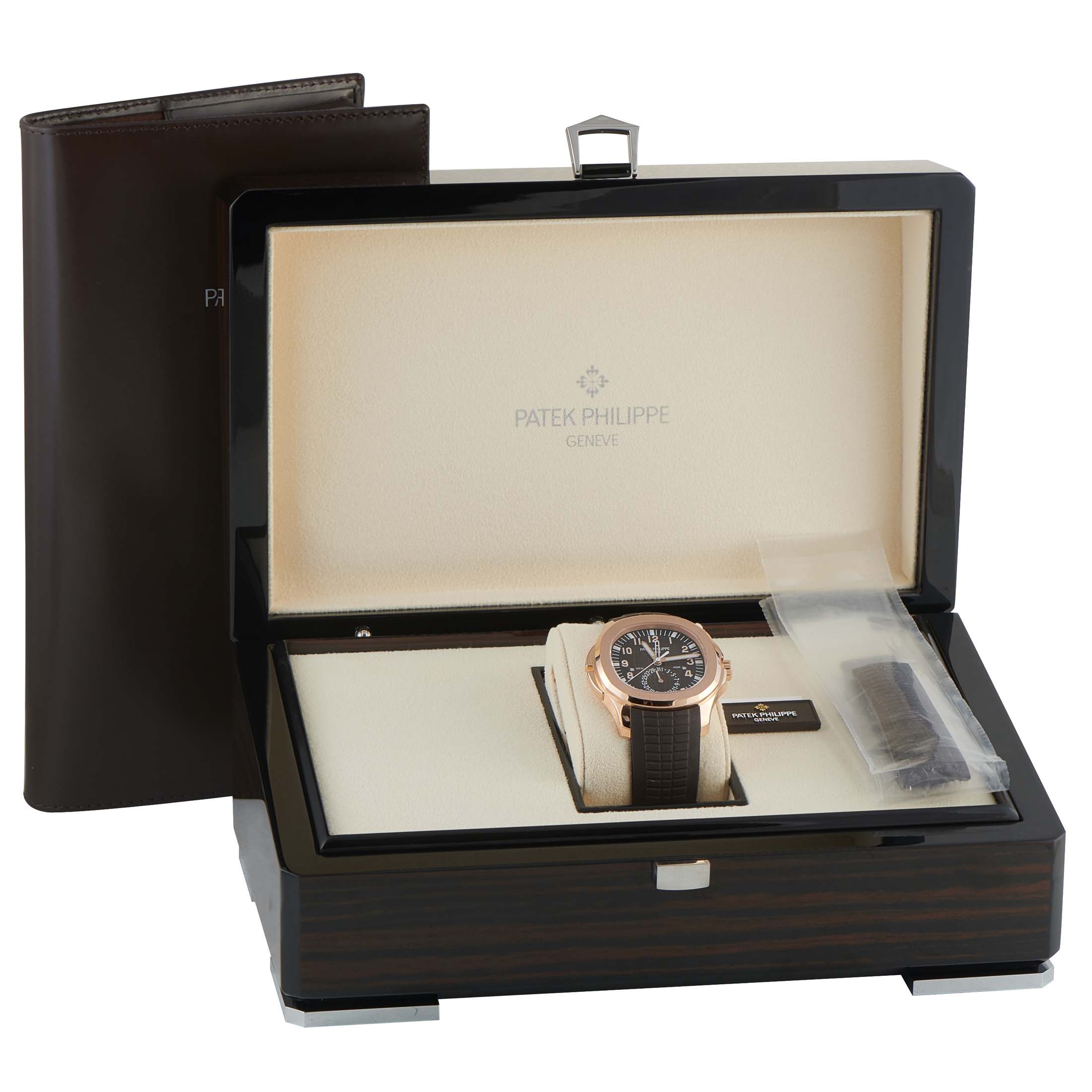 Patek Philippe Aquanaut Travel Time Rose Gold Watch 5164R-001 - Image 5