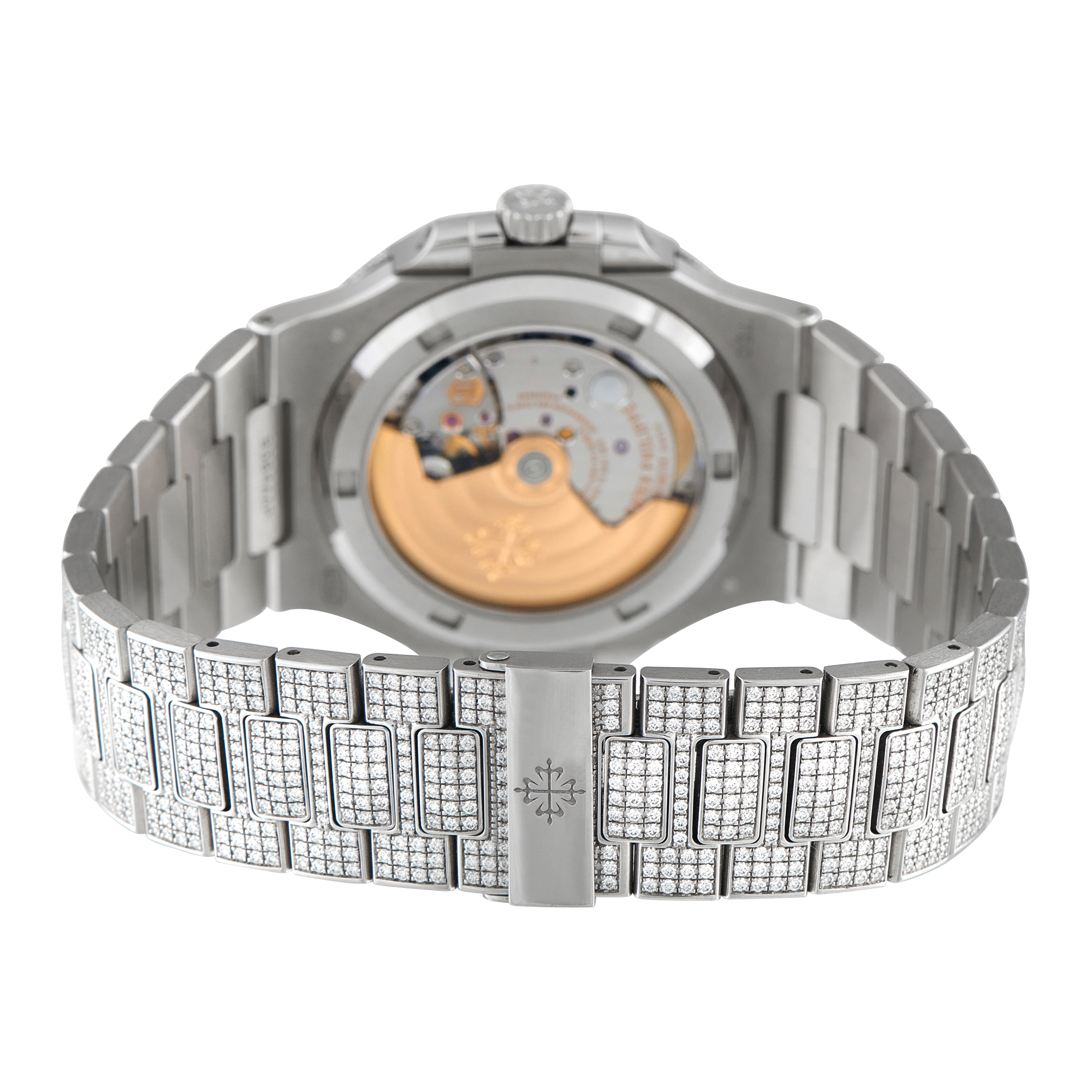 Patek Philippe Nautilus Shanghai Full Diamond and Enamel White Gold Watch 5720/1G-001 Dragon - Image 4