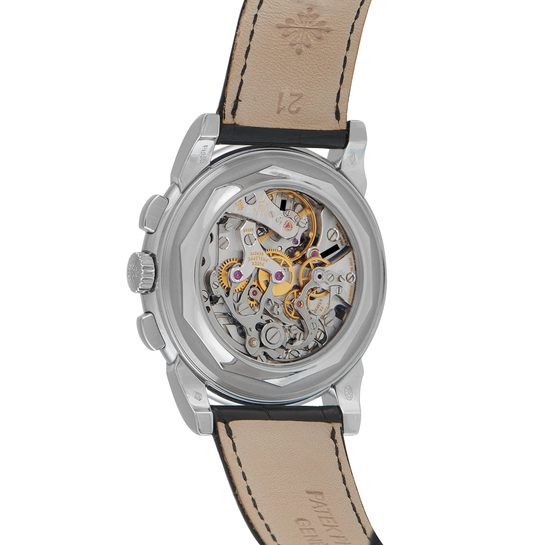 Patek Philippe Perpetual Calendar Chronograph Platinum Watch 5970P-001 - Image 3
