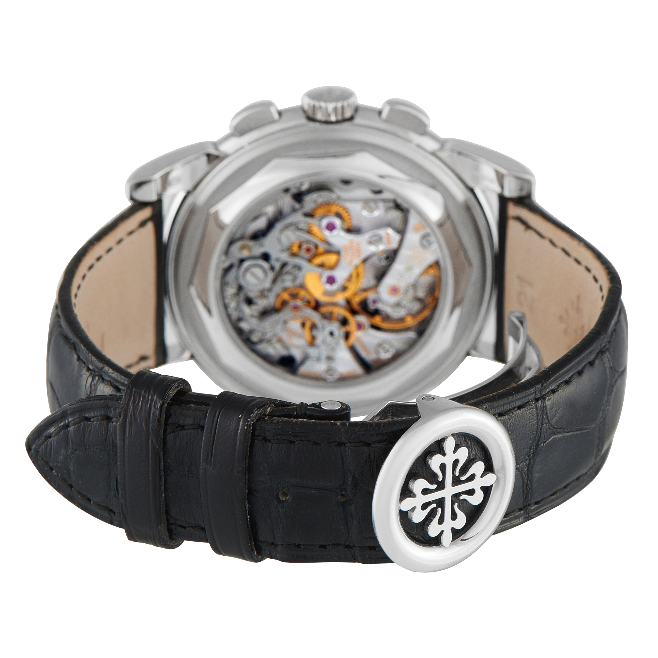Patek Philippe Perpetual Calendar Chronograph Platinum Watch 5970P-001 - Image 4