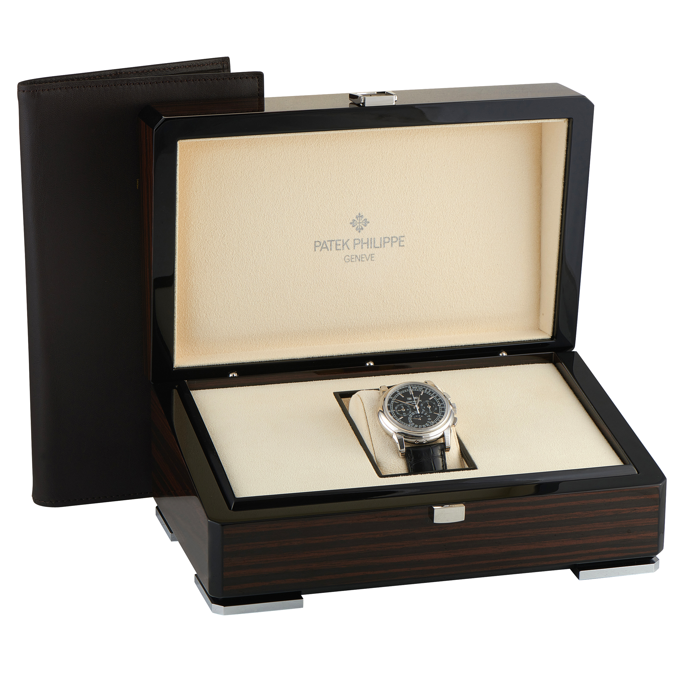 Patek Philippe Perpetual Calendar Chronograph Platinum Watch 5970P-001 - Image 5