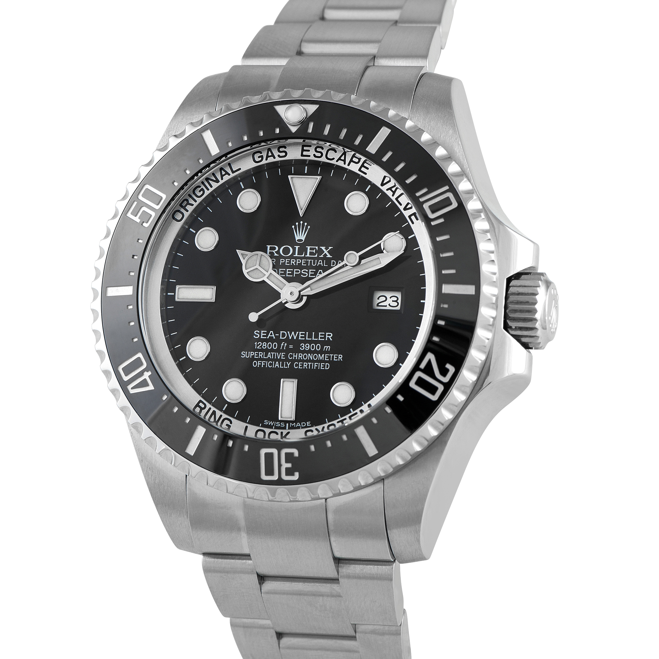 Rolex Sea-Dweller Deepsea Black Dial Steel Watch 116660 - Image 2