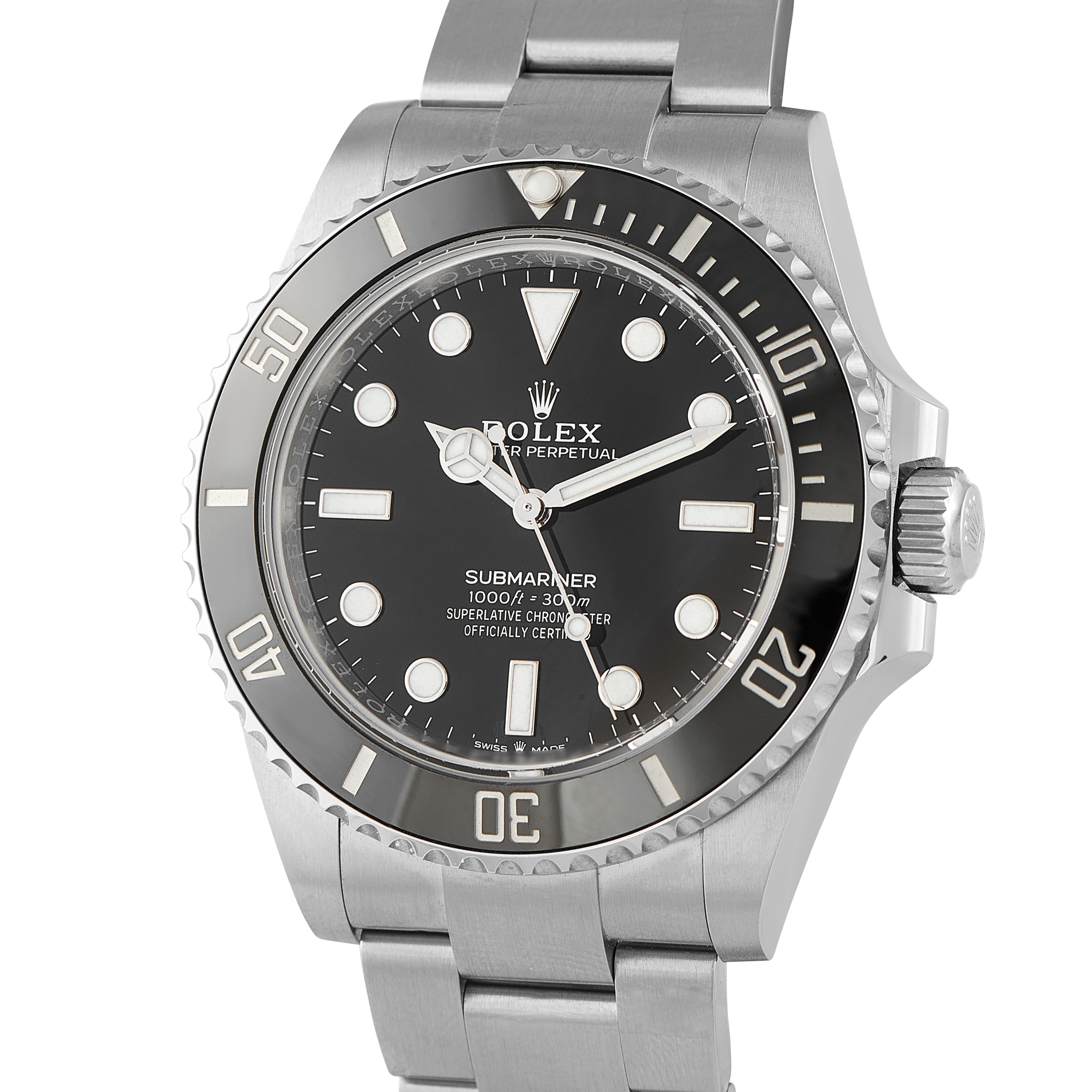 Rolex Submariner No Date Steel Watch 124060 - Image 2