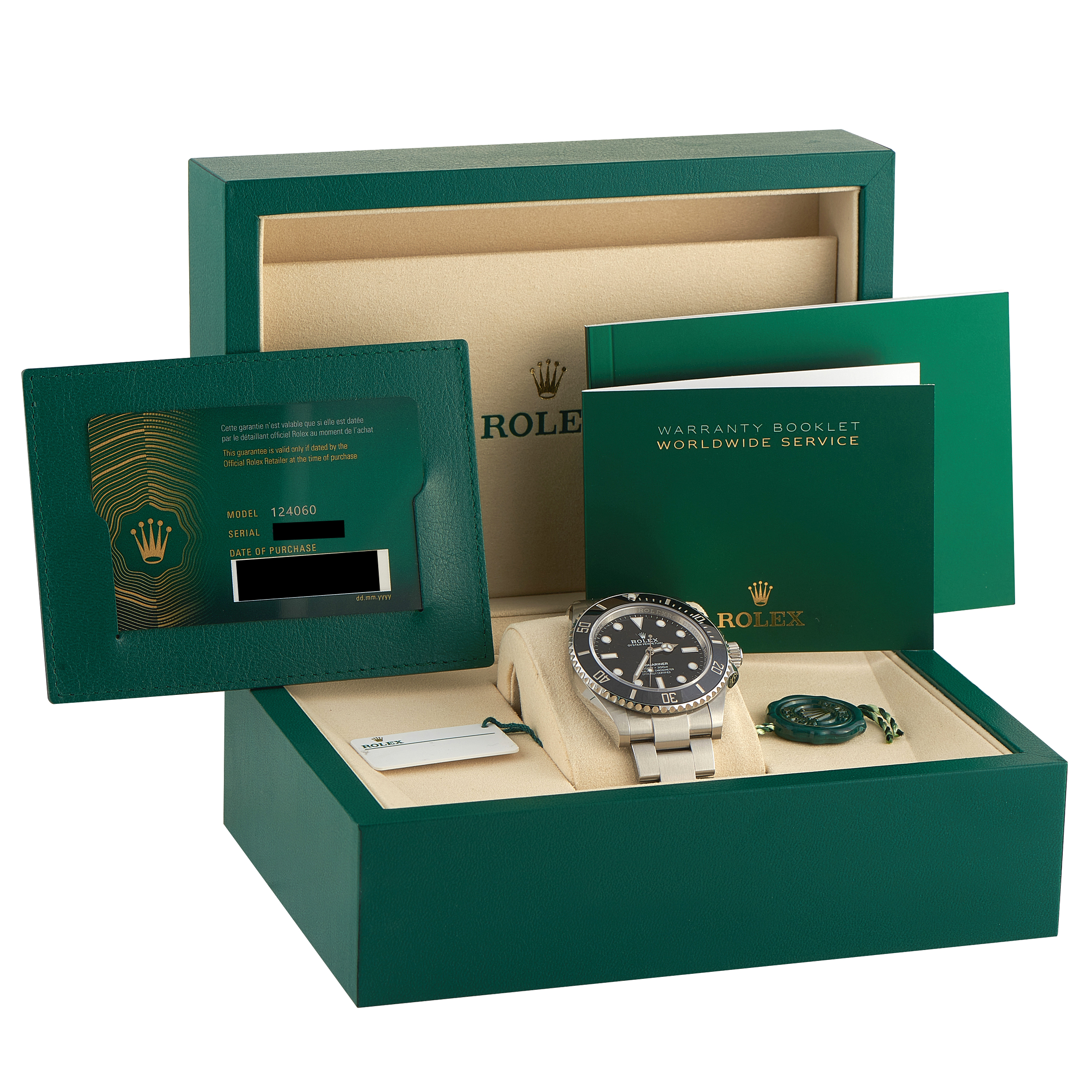 Rolex Submariner No Date Steel Watch 124060 - Image 5