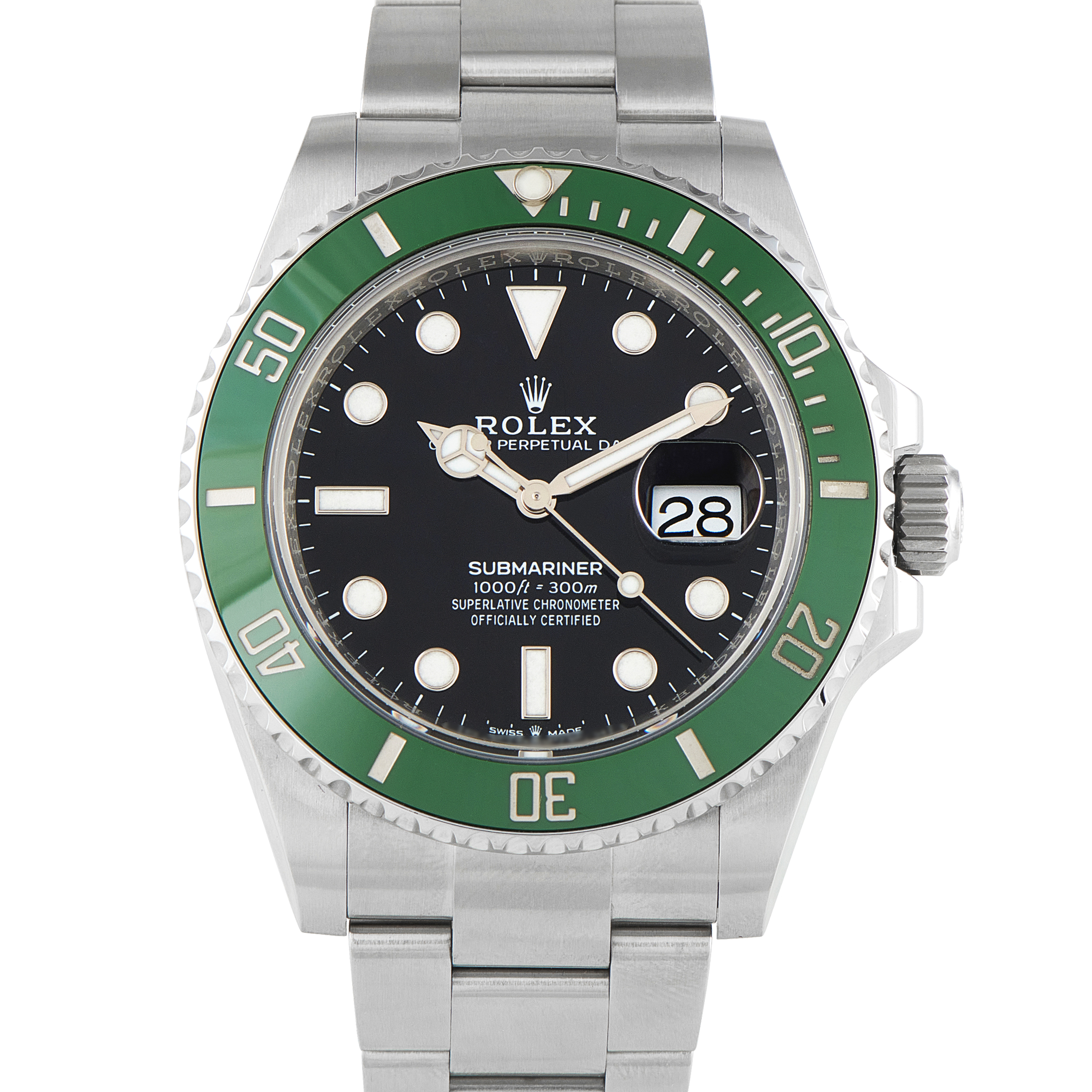 Rolex Submariner Date Starbucks Steel Watch 126610LV