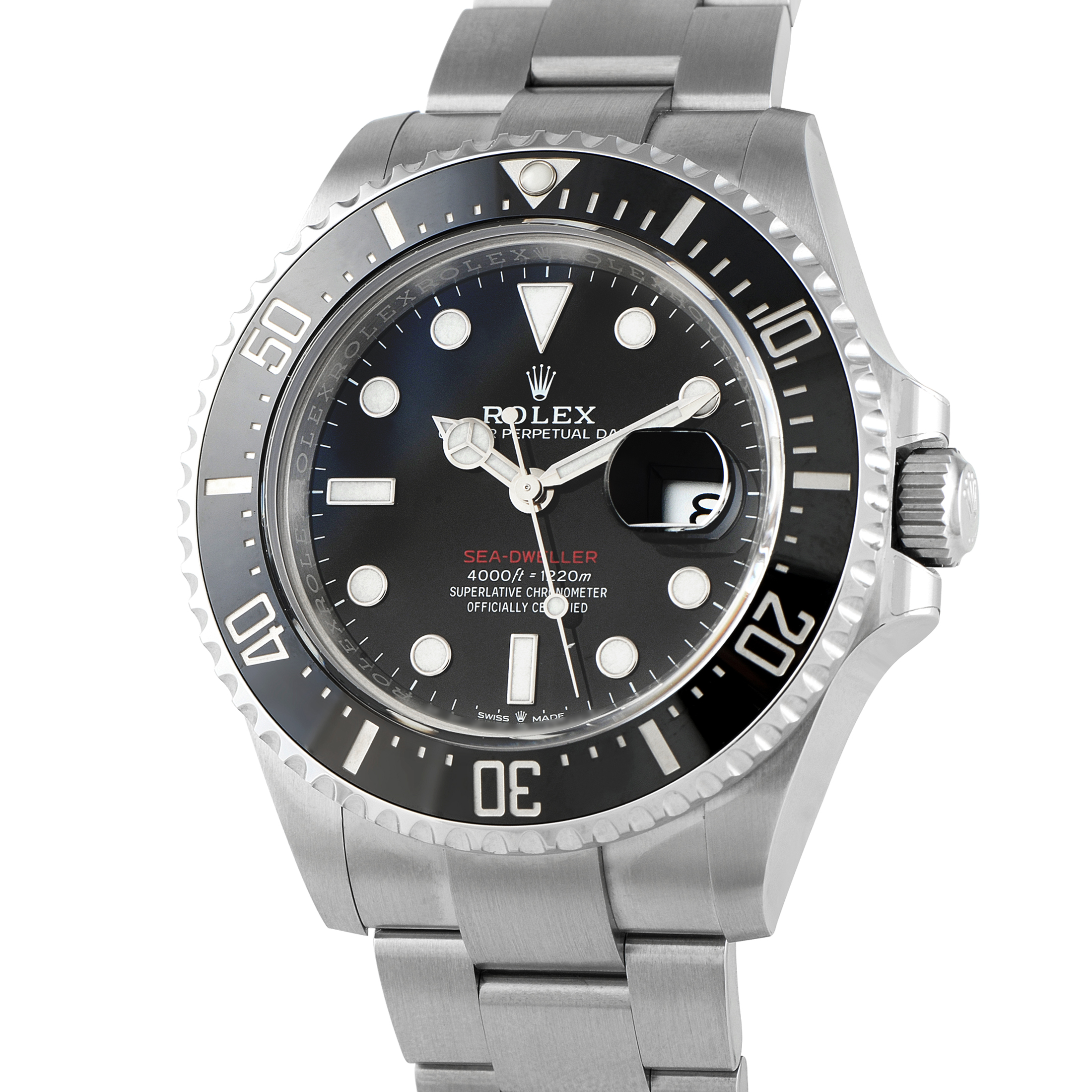 Rolex Deepsea Sea-Dweller Black Dial Steel Watch 126660 - Image 2