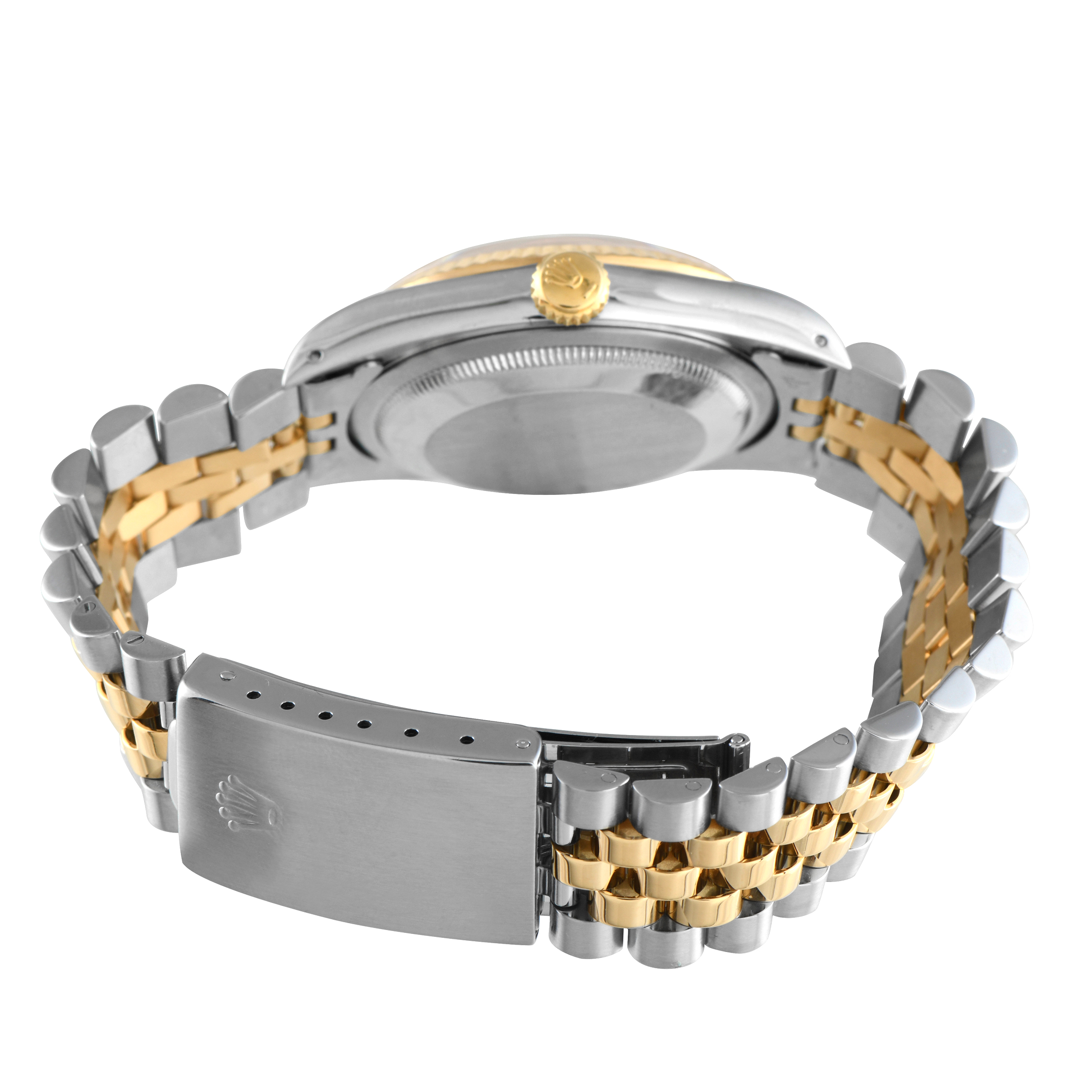 Rolex Datejust 36 Champagne Dial Two-Tone Jubilee Watch 16233 - Image 4