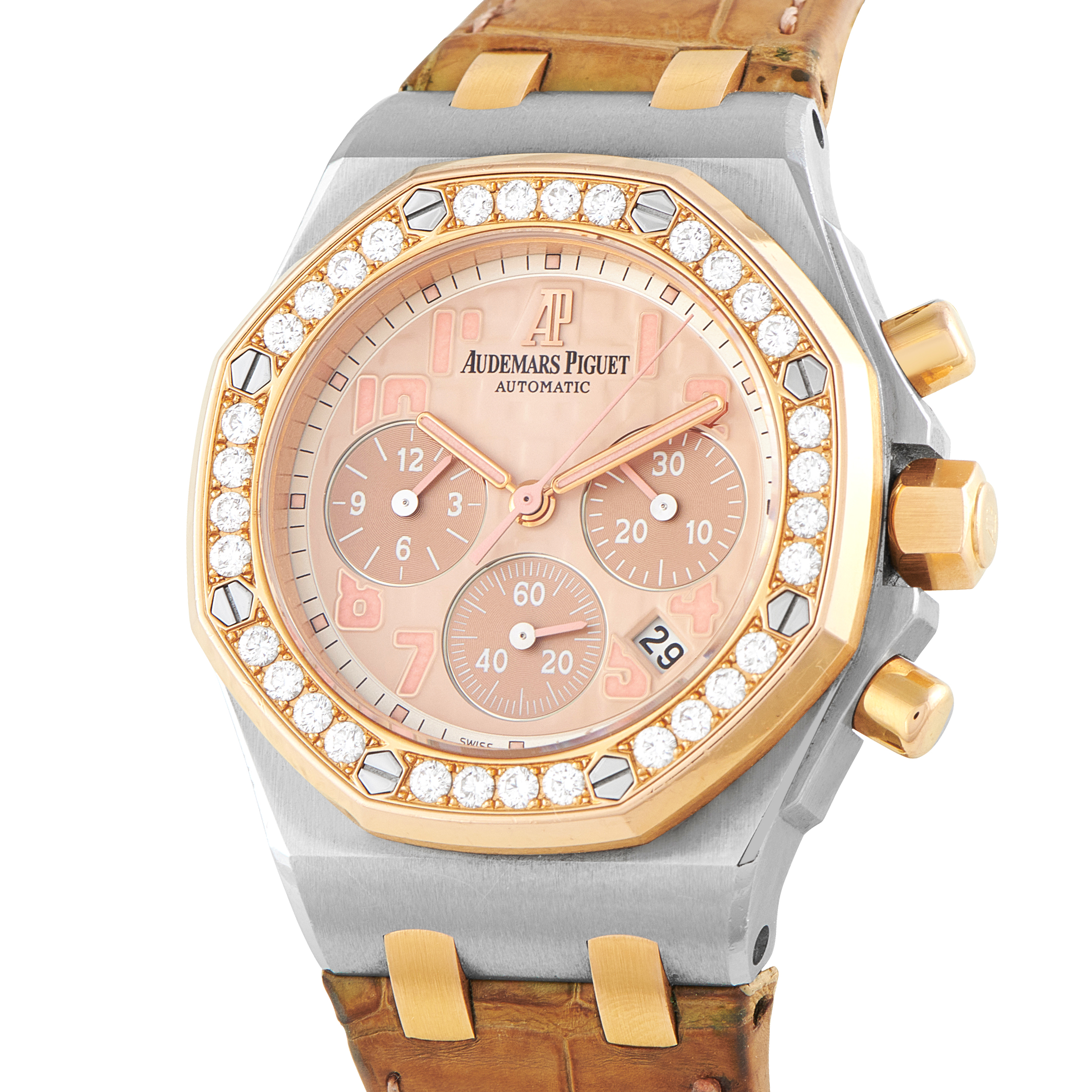 Audemars Piguet Royal Oak Offshore Diamond Two-Tone Watch 26113SR.ZZ.D804CR.01 - Image 2