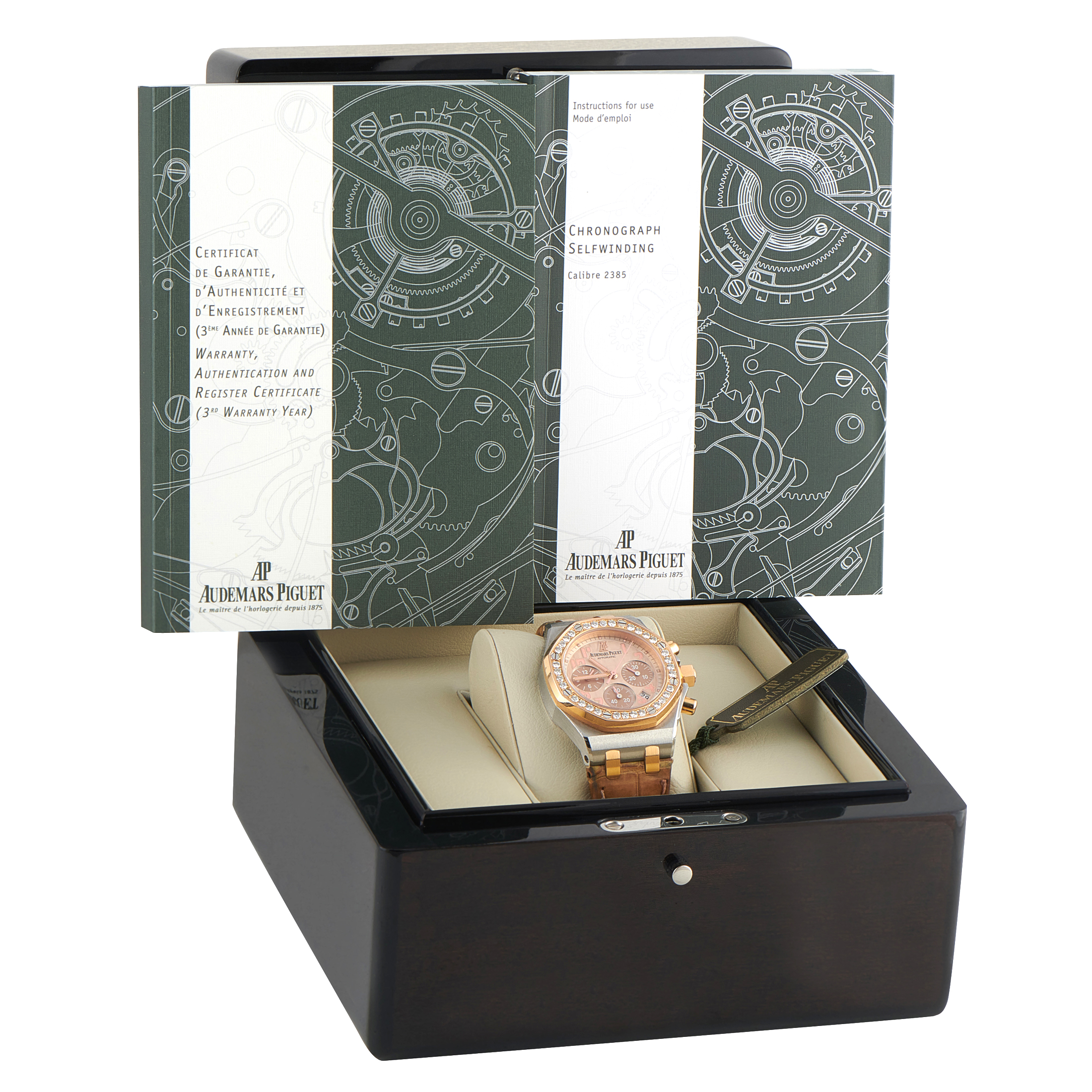 Audemars Piguet Royal Oak Offshore Diamond Two-Tone Watch 26113SR.ZZ.D804CR.01 - Image 5