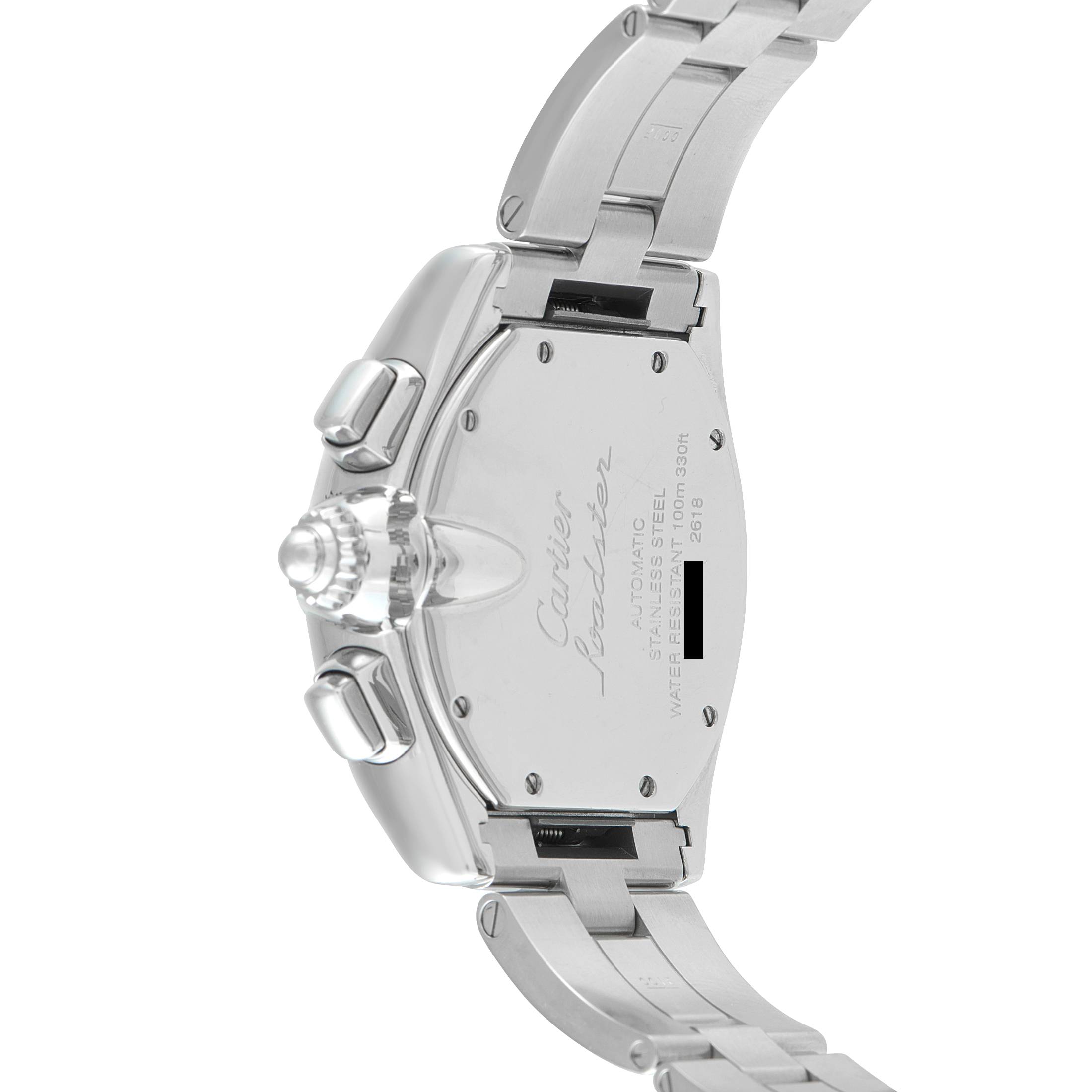 Cartier Roadster XL Chronograph Steel Watch W62020X6 - Image 3