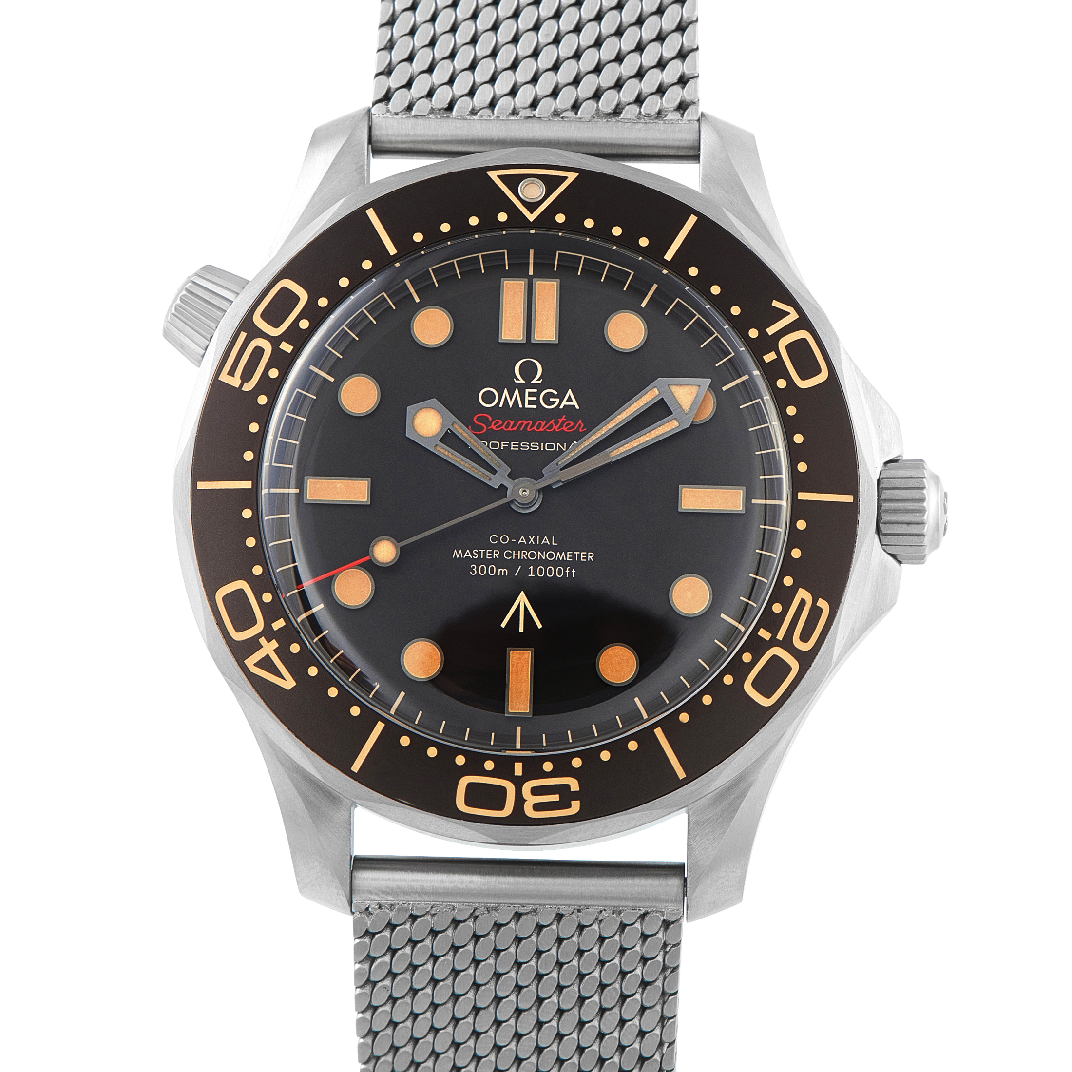 Omega Seamaster Diver 300M 007 Edition Titanium Watch 210.90.42.20.01.001