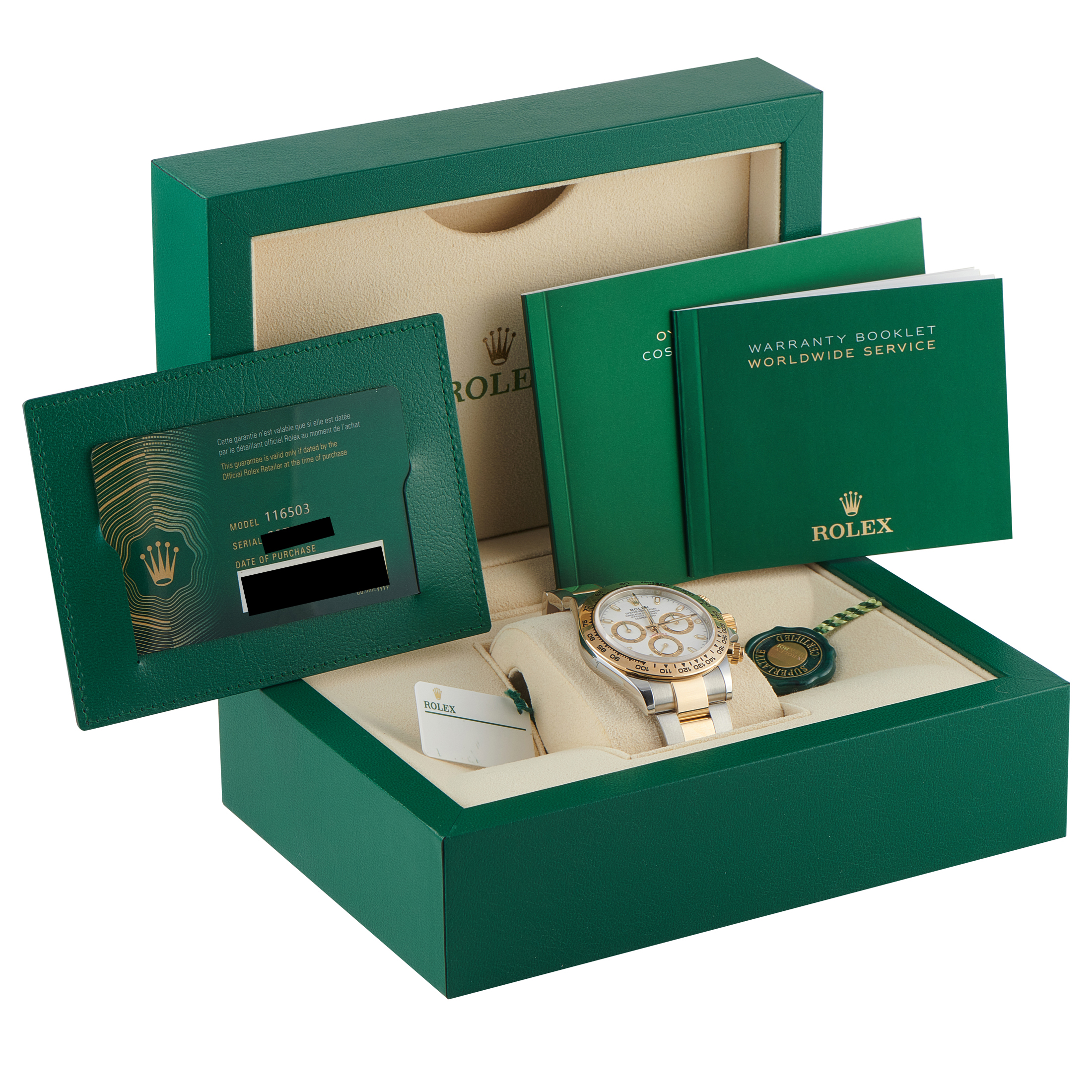 Rolex Daytona White Dial Two-Tone 116503 - Image 5